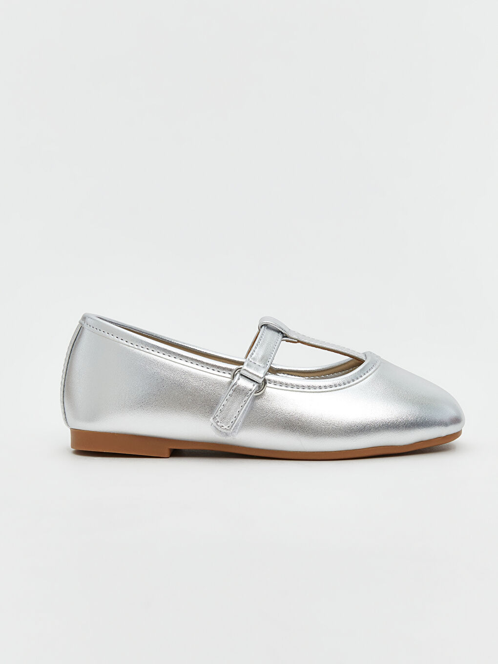 LC Waikiki Shiny Look Baby Girls' Ballet Flats -W57090Z1-G8Z