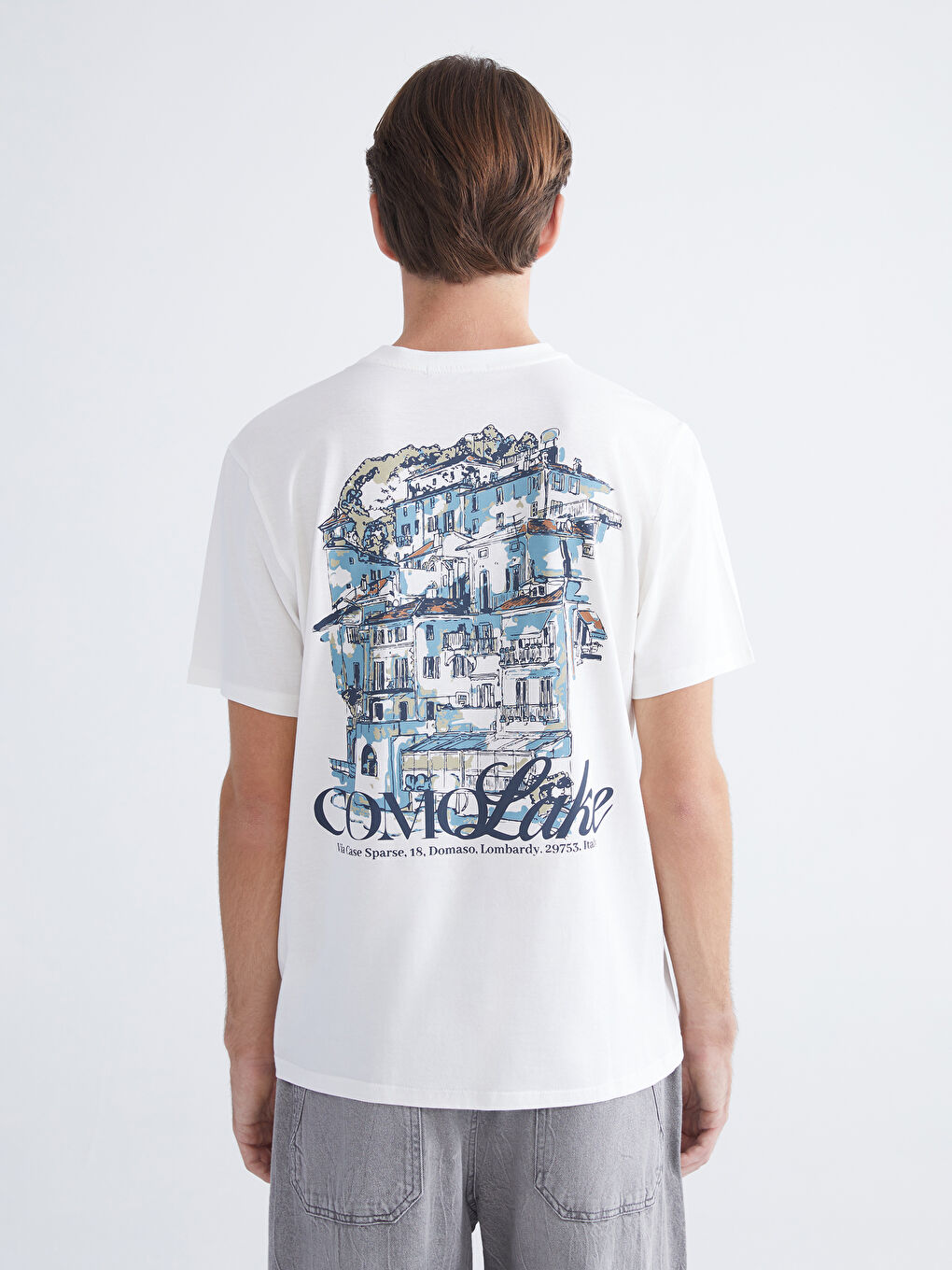 تيشيرت رجالي برقبة دائرية مطبوع من قماش جيرسي-3