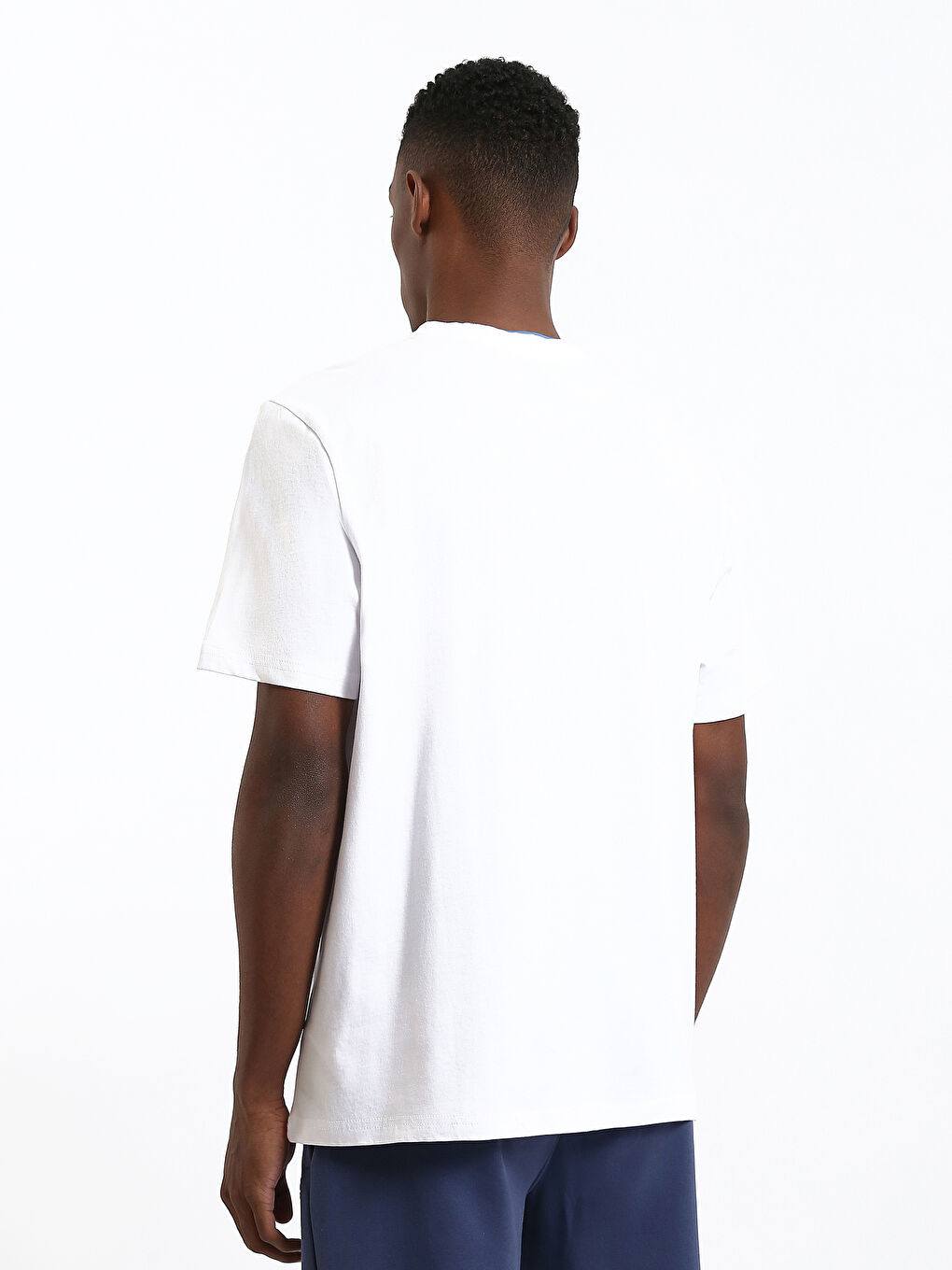 Crew Neck Printed Men's T-Shirt-4