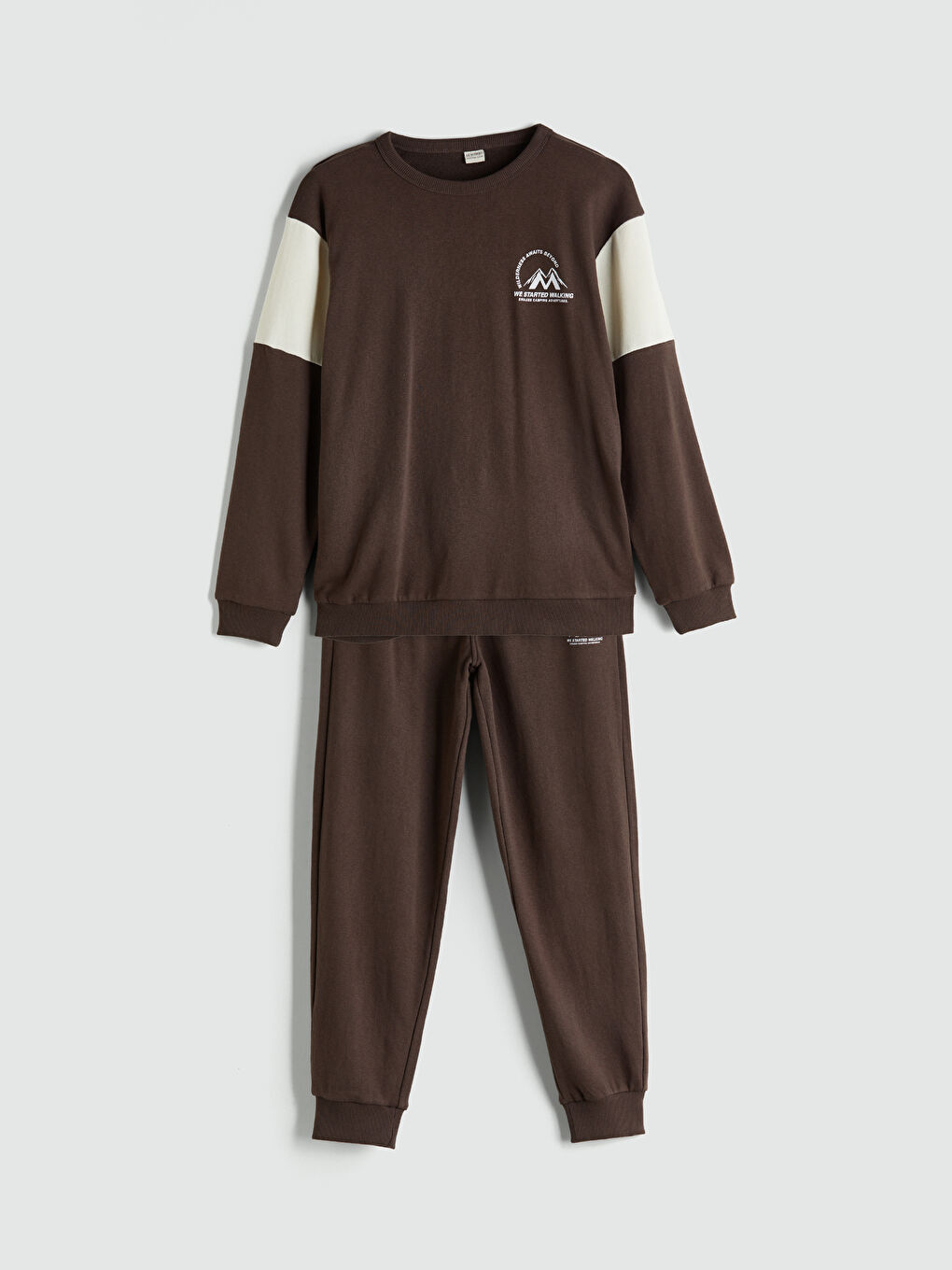 LCW Kids Crew Neck Boys' Tracksuit Set -W57106Z4-Z7U