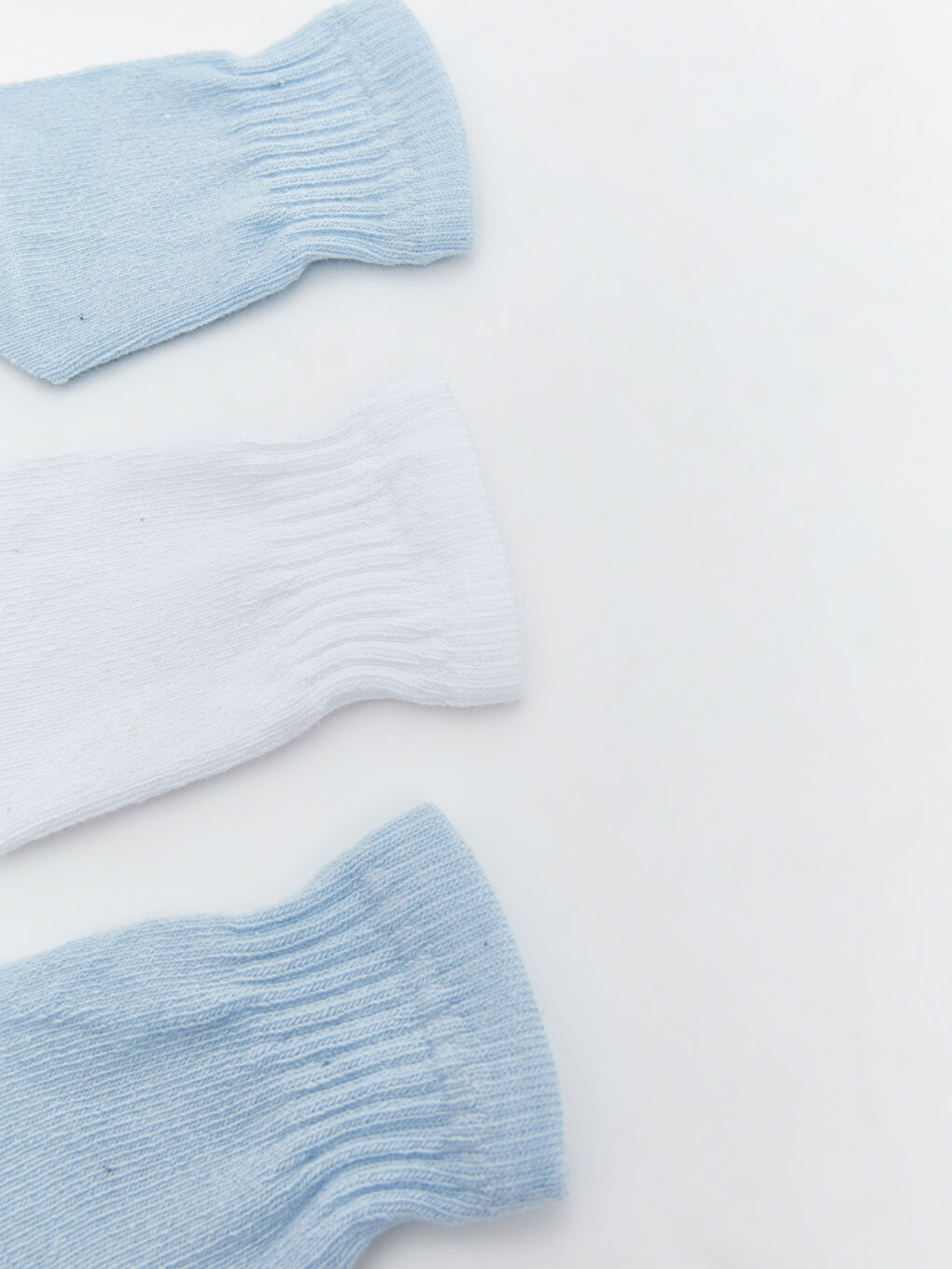 Mavi Erkek Bebek Eldiven 3'lü-1