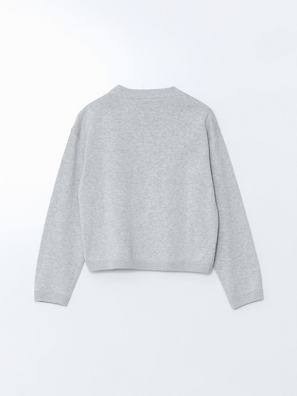 LCW Kids Crew Neck Girls' Sweater -W57159Z4-CT3