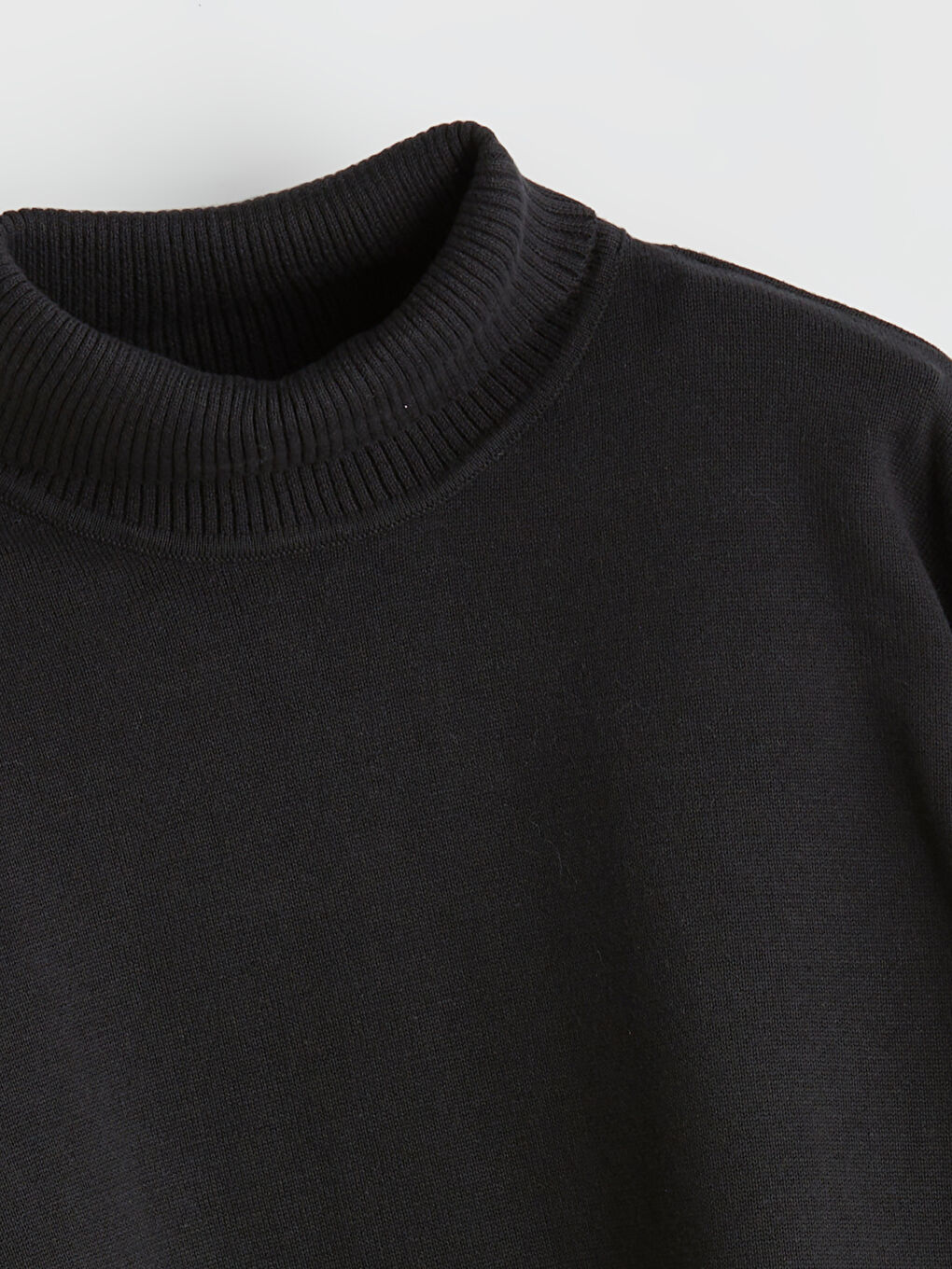 Half Turtleneck Girls' Sweater-1