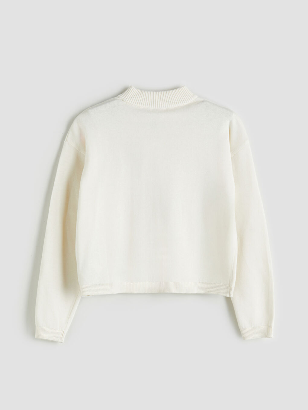 Half Turtleneck Girls' Sweater-1