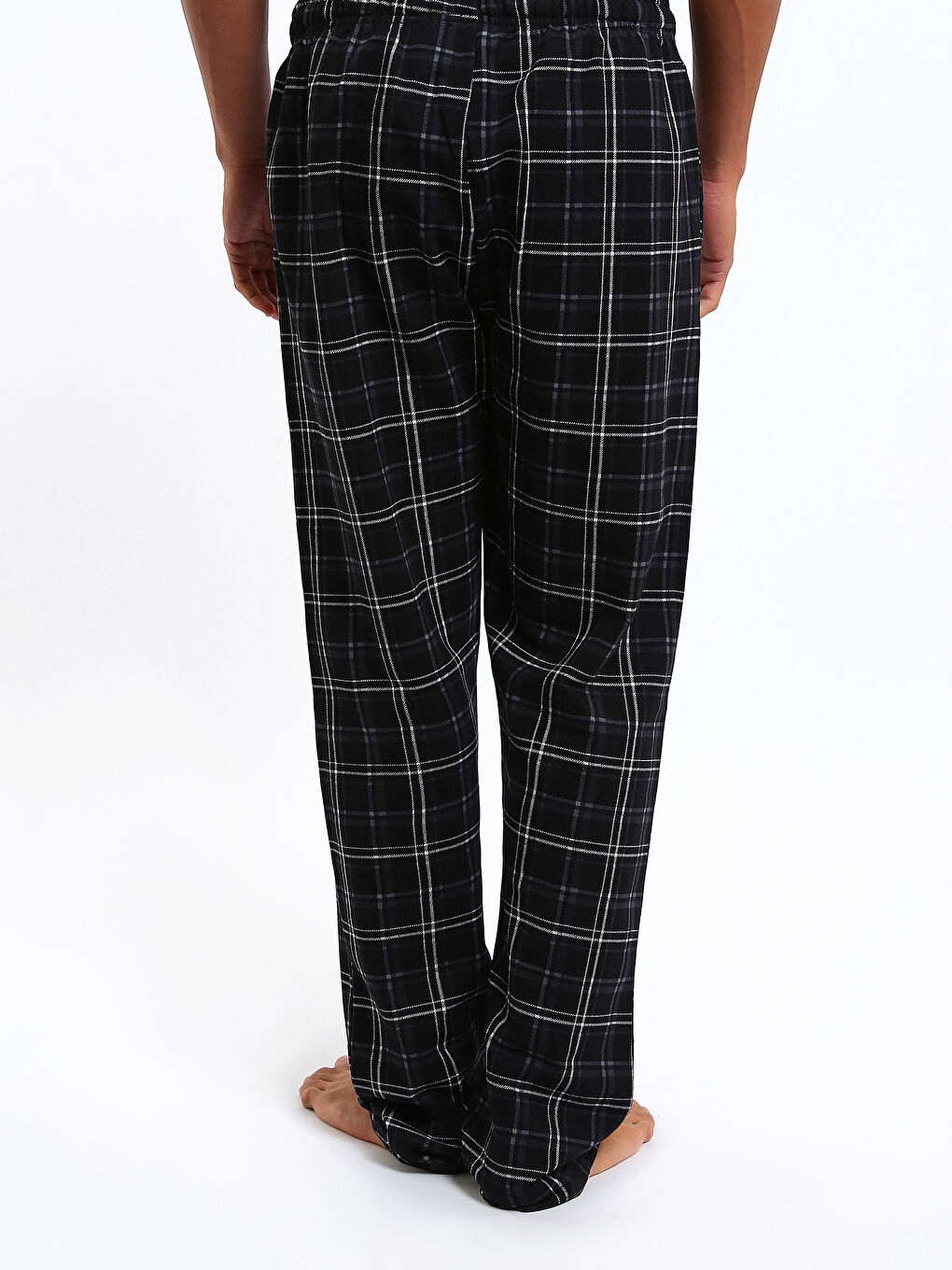 قيعان بيجامة كاروهات للرجال-4