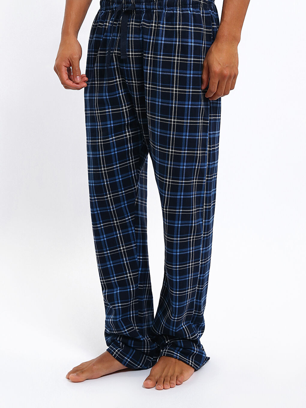 قيعان بيجامة كاروهات للرجال-3