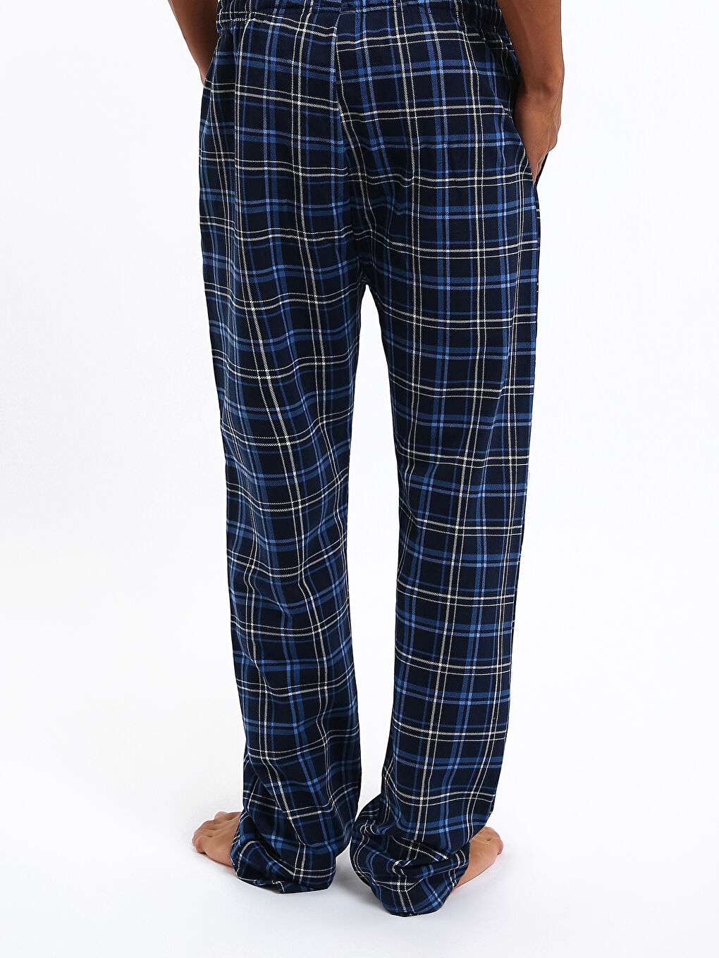 قيعان بيجامة كاروهات للرجال-4