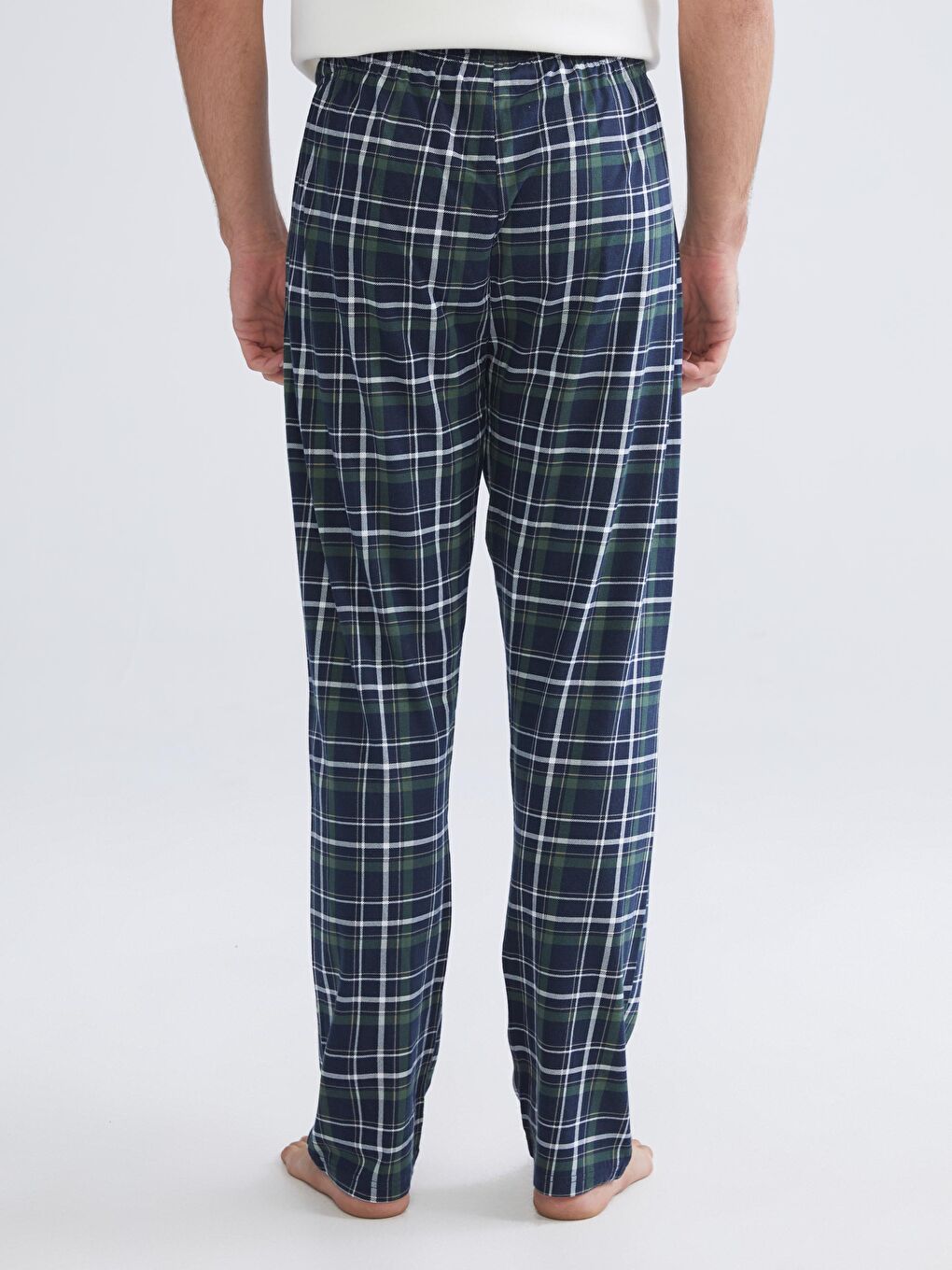 Regular Fit Plaid Men's Pyjama Bottoms-3