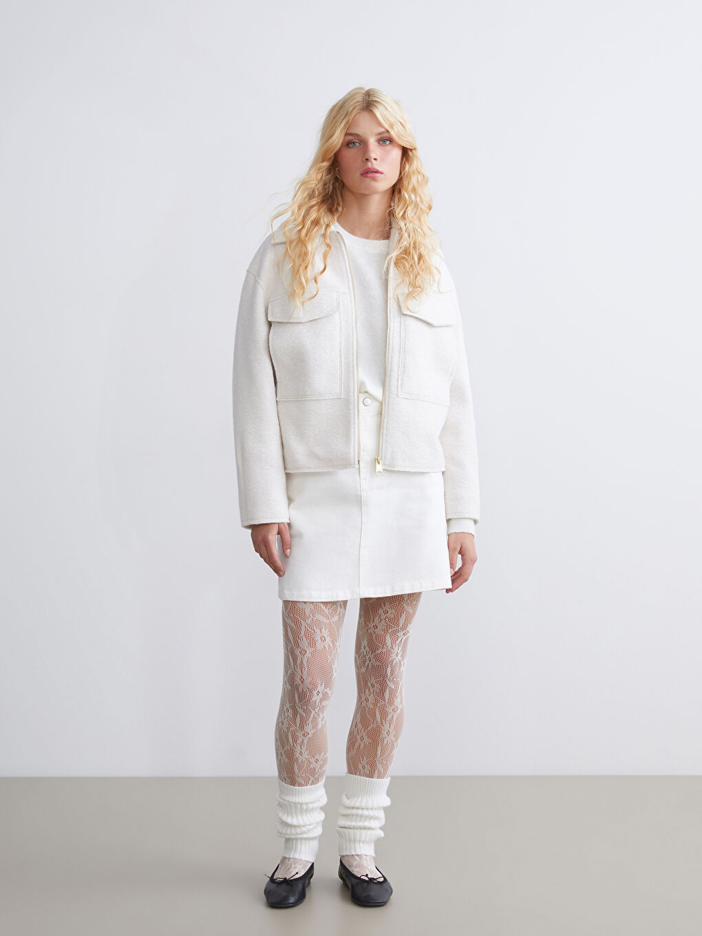 Shirt Collar Women's Cachet Jacket-1