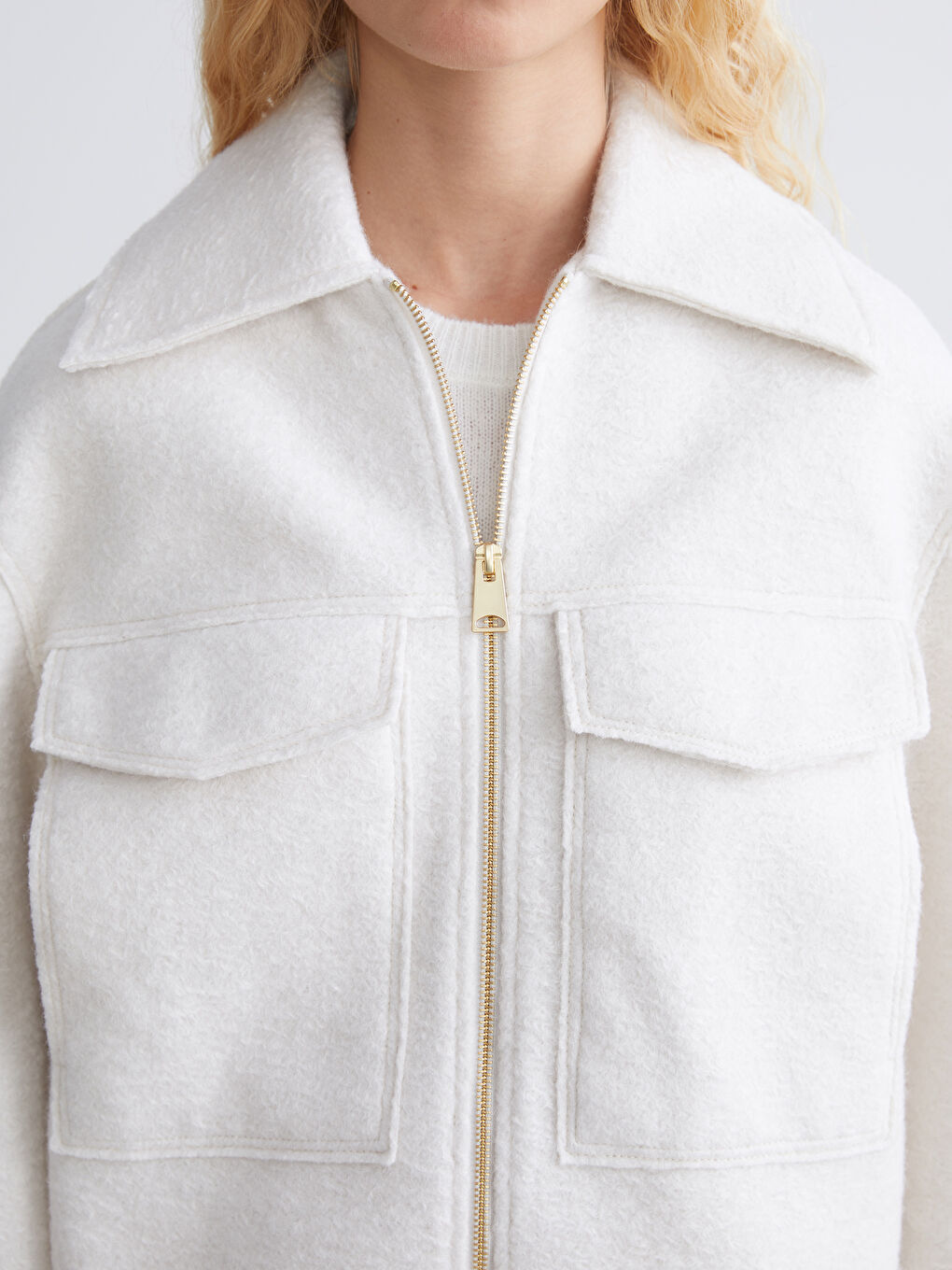 Shirt Collar Women's Cachet Jacket-2