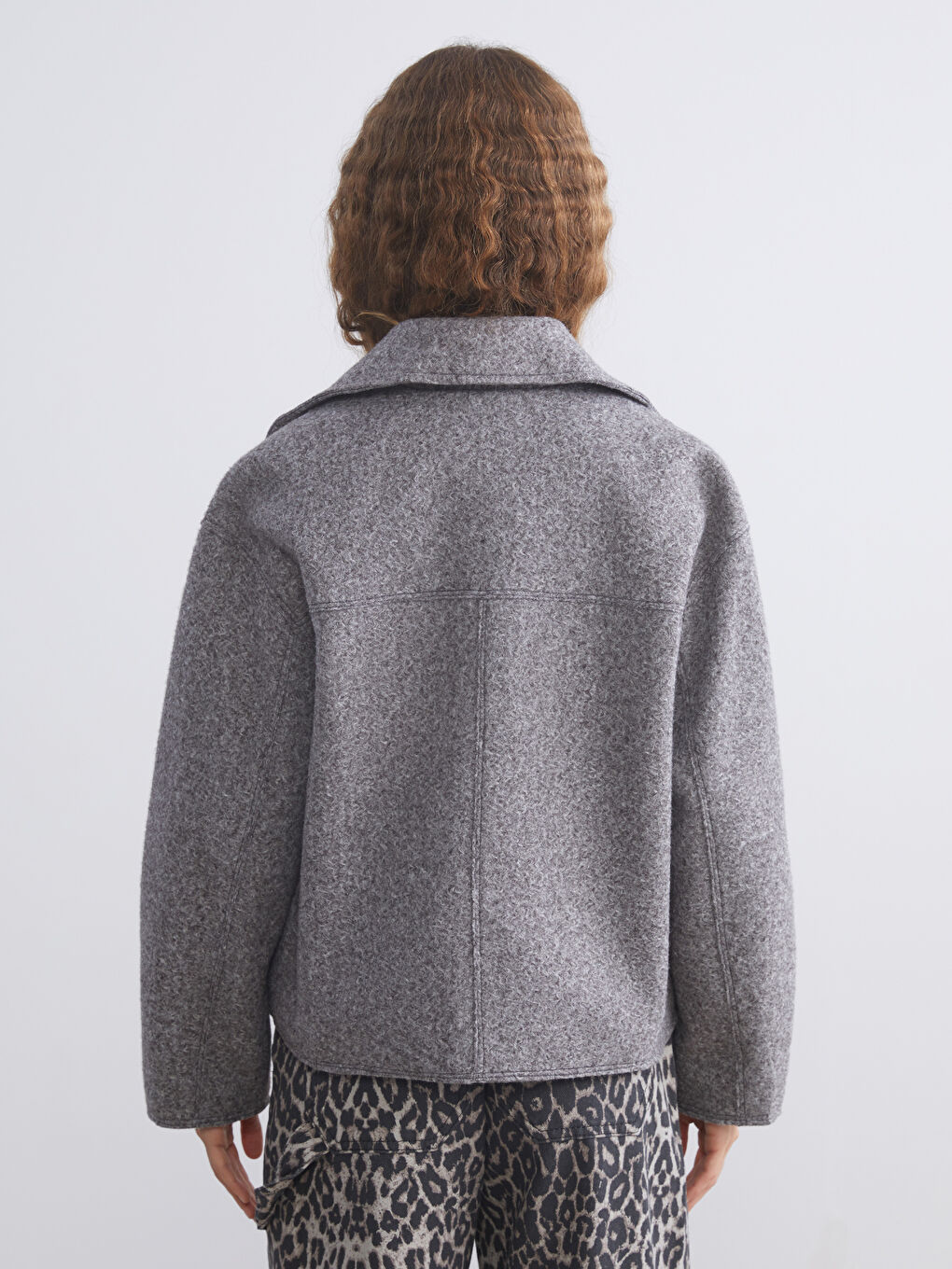 Shirt Collar Women's Cachet Jacket-4