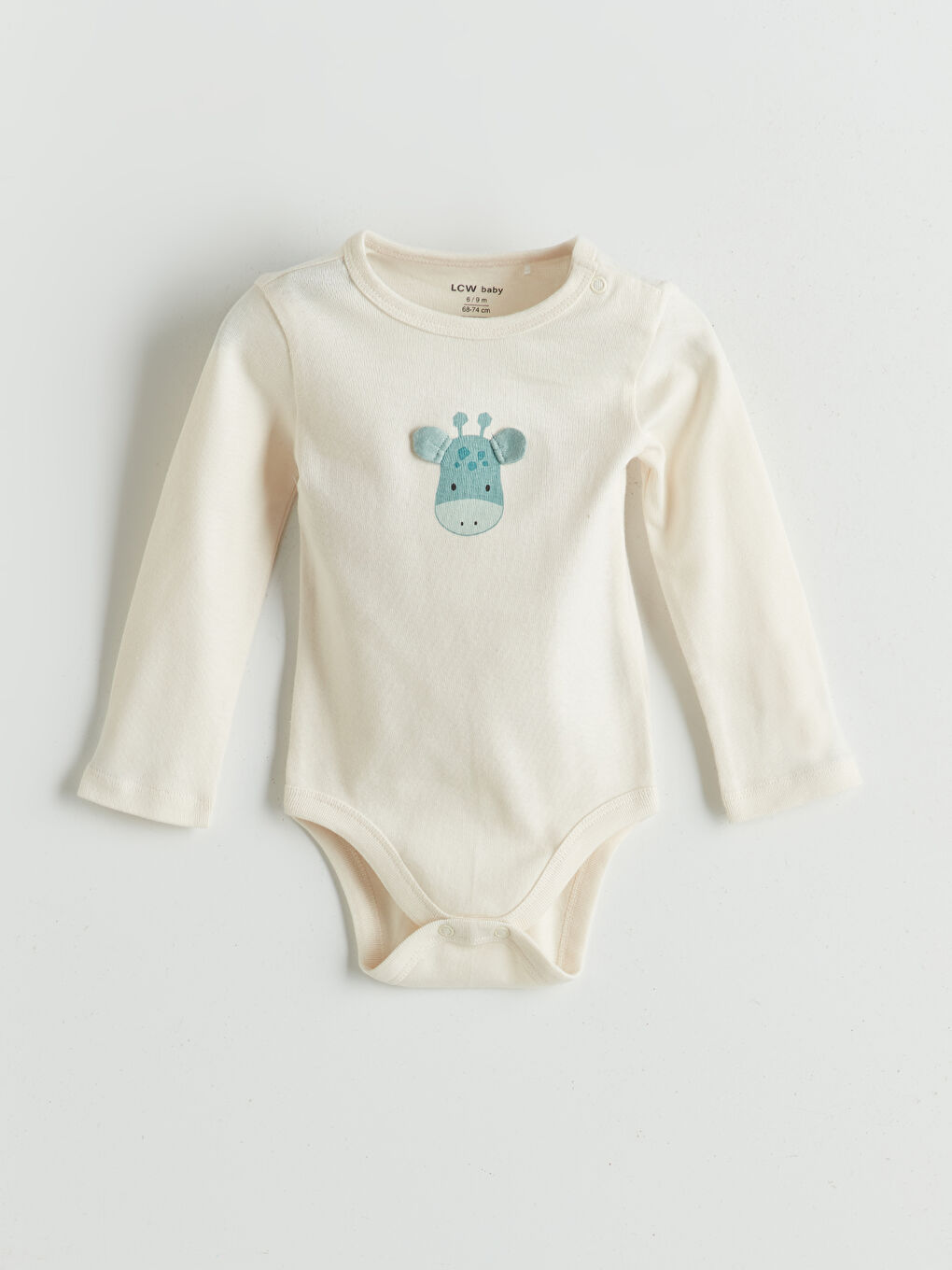 LCW baby طقم ولد صغير مطبوع ياقة على شكل ظرف كم طويل ثلاثة ديال الباكات -W57227Z1-YG7