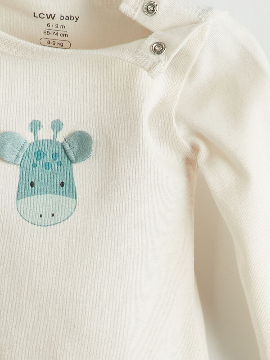 LCW baby طقم ولد صغير مطبوع ياقة على شكل ظرف كم طويل ثلاثة ديال الباكات -W57227Z1-YG7