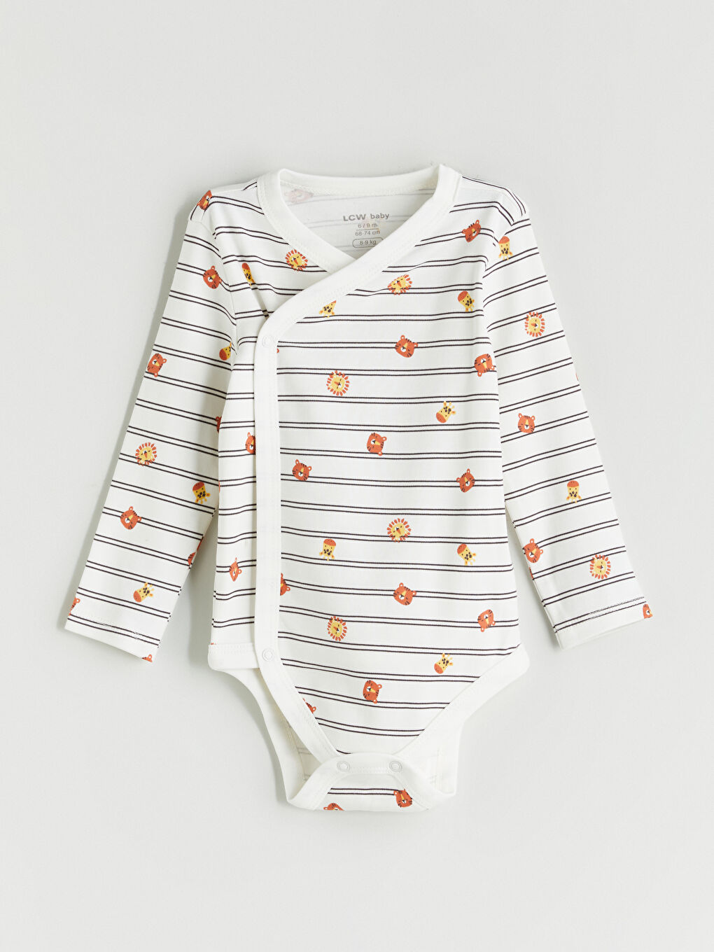 V Neck Baby Boys' Snap-Button Bodysuit and Pants 2 Pack-1