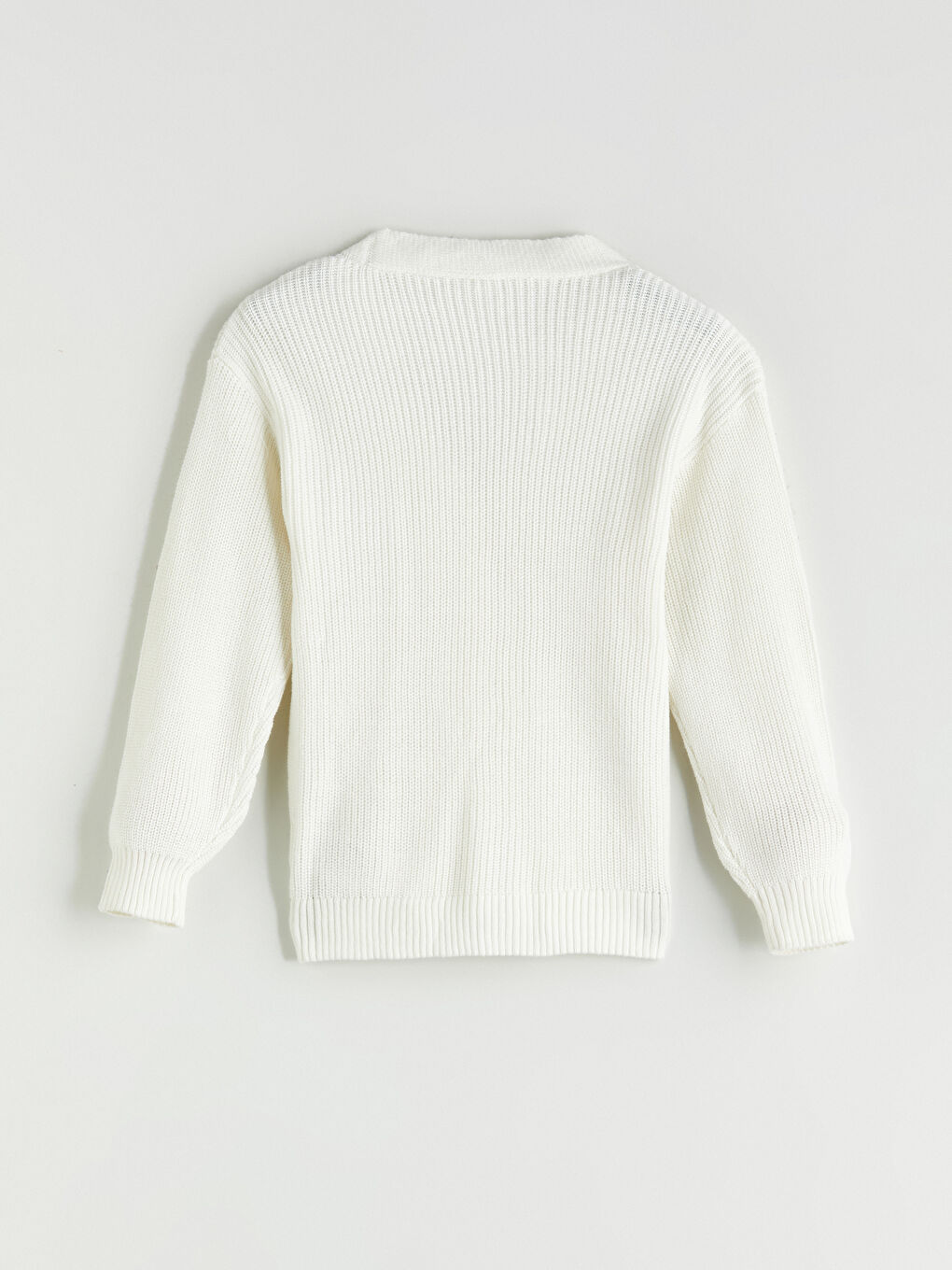 V Neck Girls' Knitwear Cardigan-2