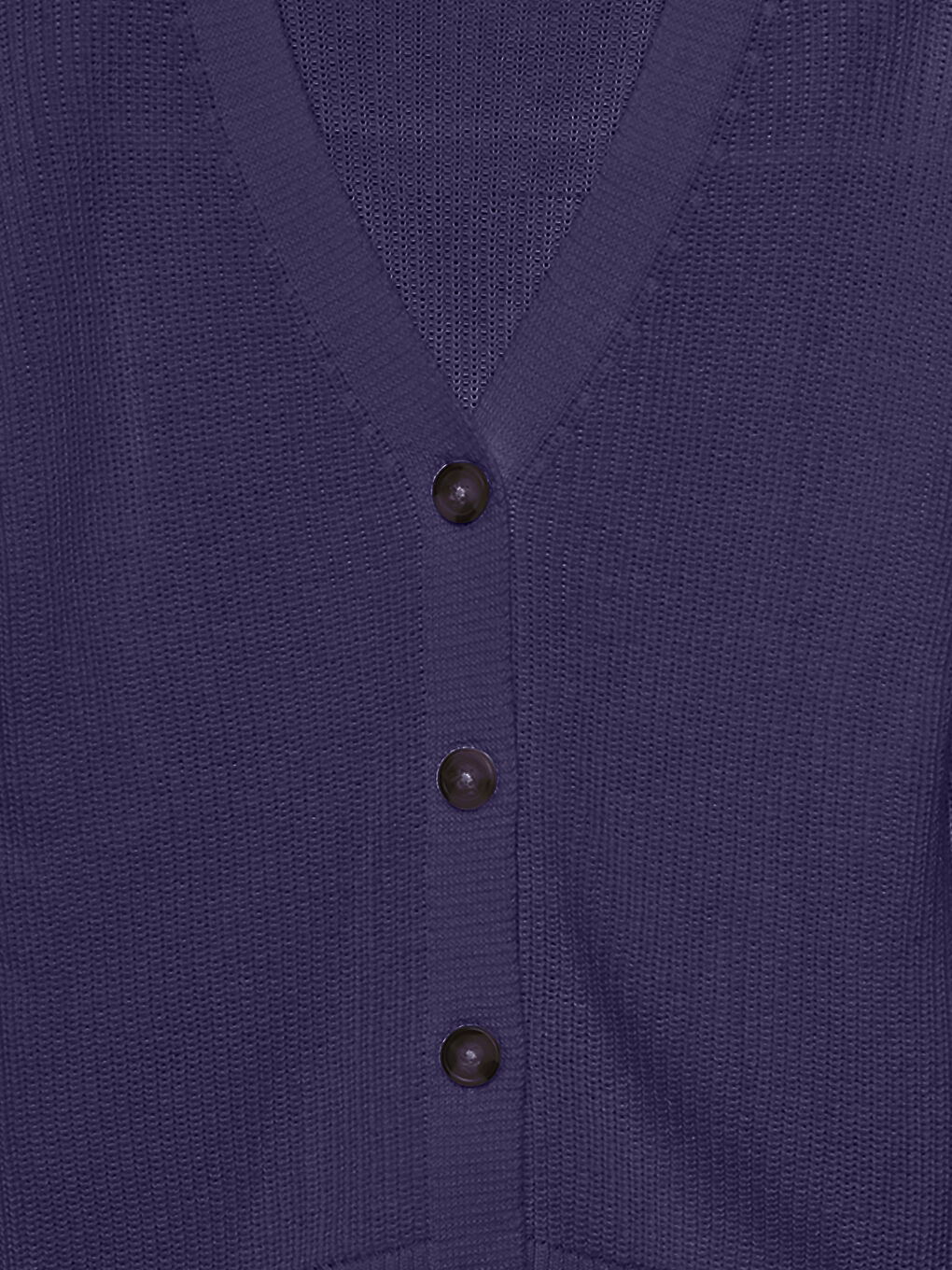 V-образно деколте Жилетка от трико за момичета-2