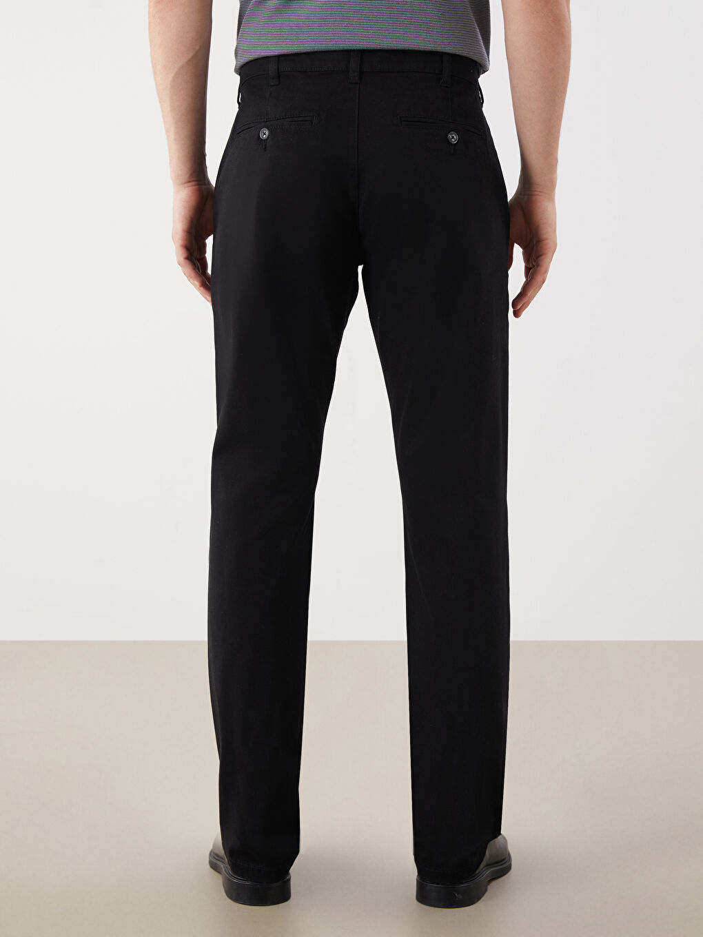 LCWAIKIKI Classic Standard Fit Gabardine Men's Chino Trousers -W57250Z8-CVL