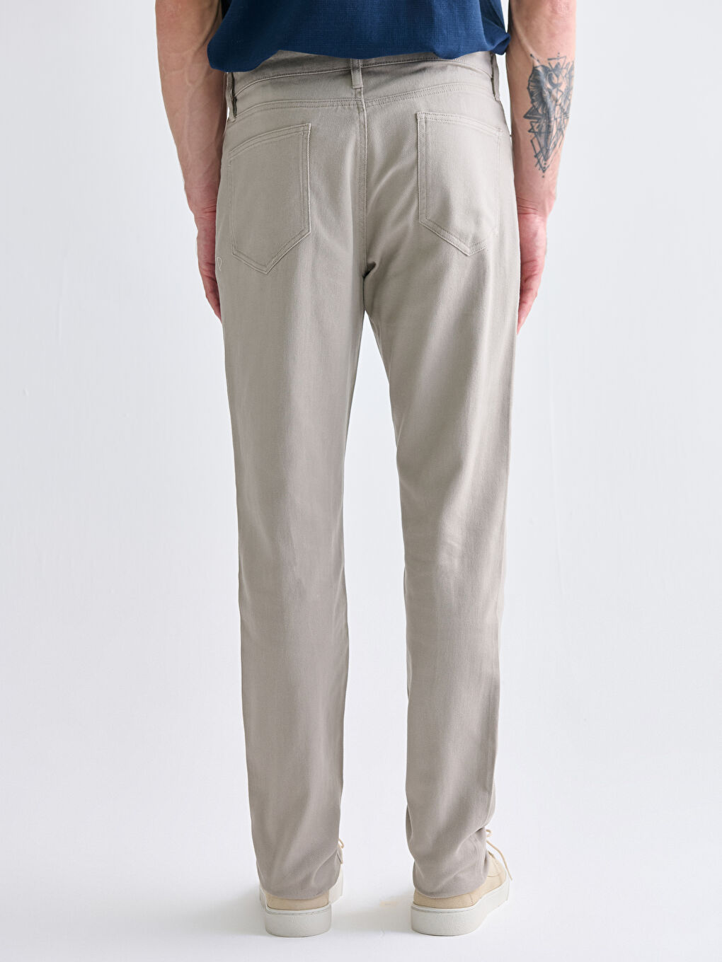 LCWAIKIKI Classic Slim Fit Men's Chino Trousers -W57252Z8-PWN