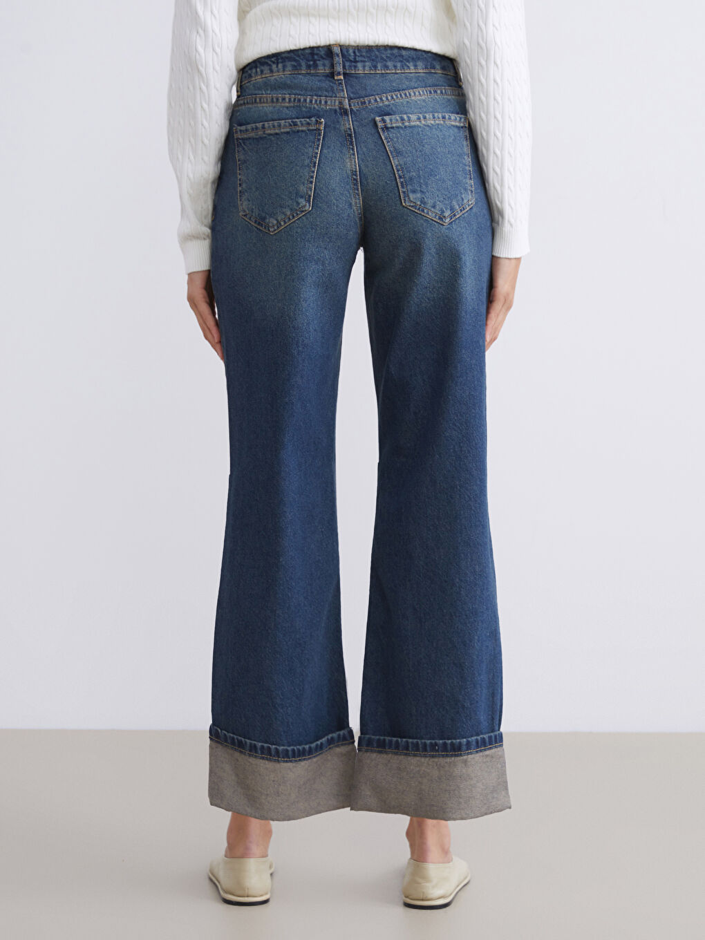 Wideleg Women's Jeans-3