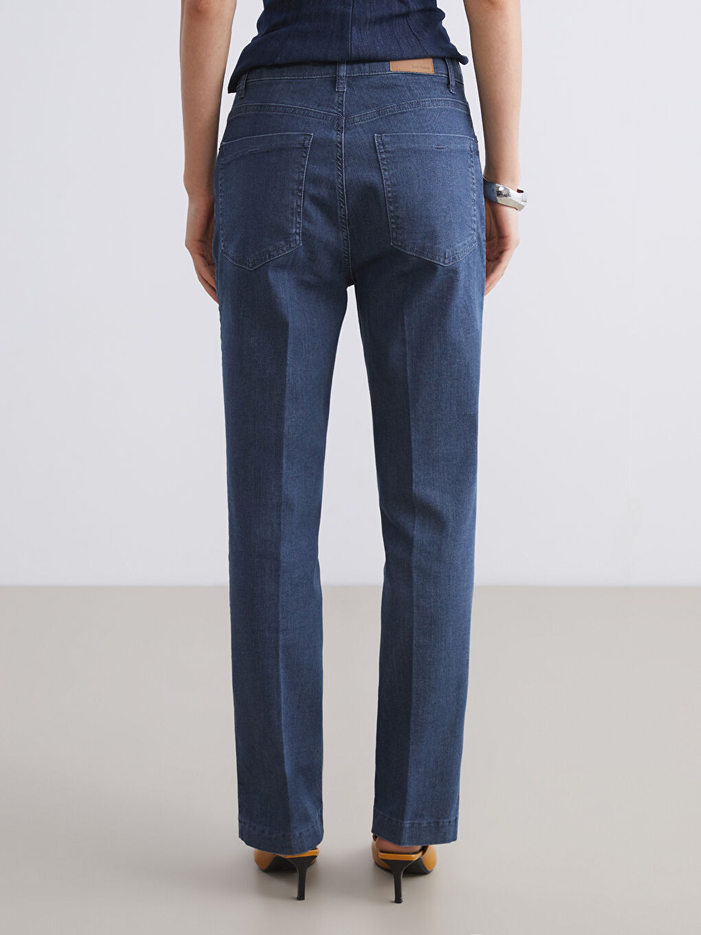 Mavi Flare Kadın Jean Pantolon-3