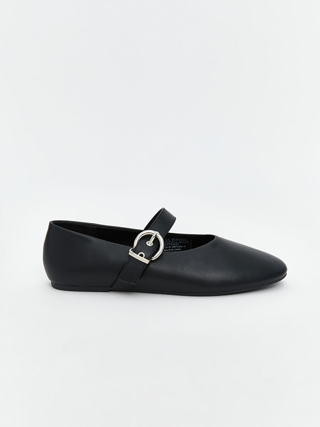 Leather Look Girl's Flats -W57330Z4-RQL