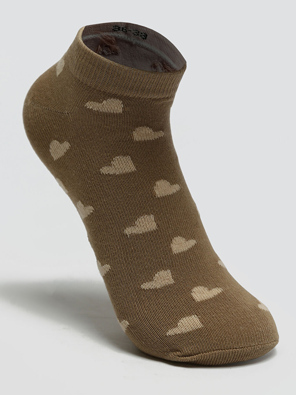 جوارب رياضية منقوشة للسيدات - عبوة من ٥ قطع-1