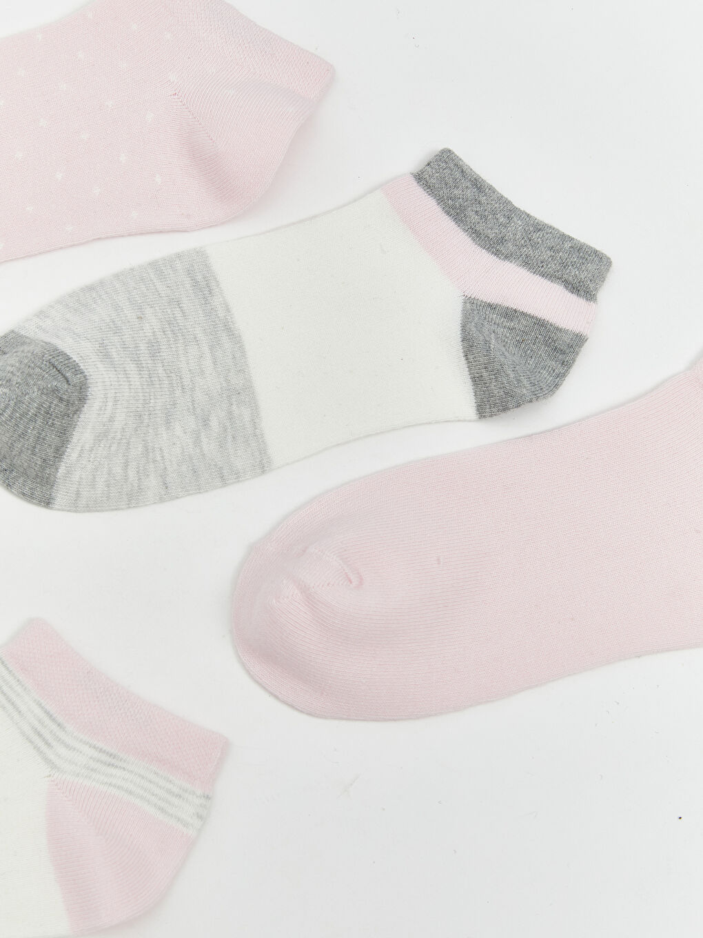 Patterned Women's Trainer Socks 5 Pack-1