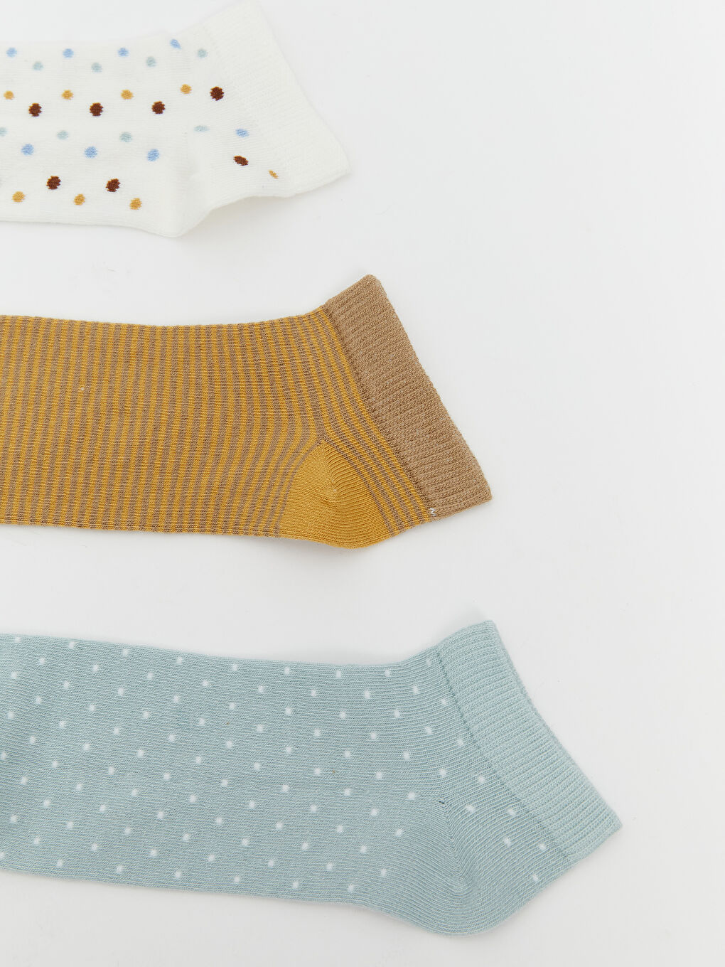 Узорчатые Женские Короткие Носки, 5 Штук-2