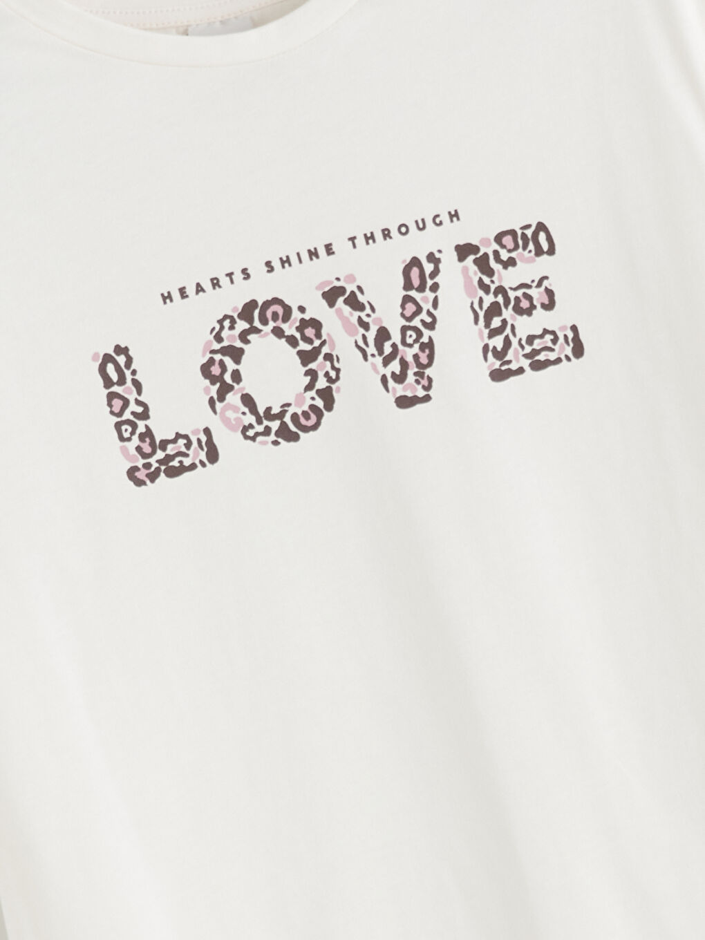 تيشيرت برقبة دائرية للبنات-3