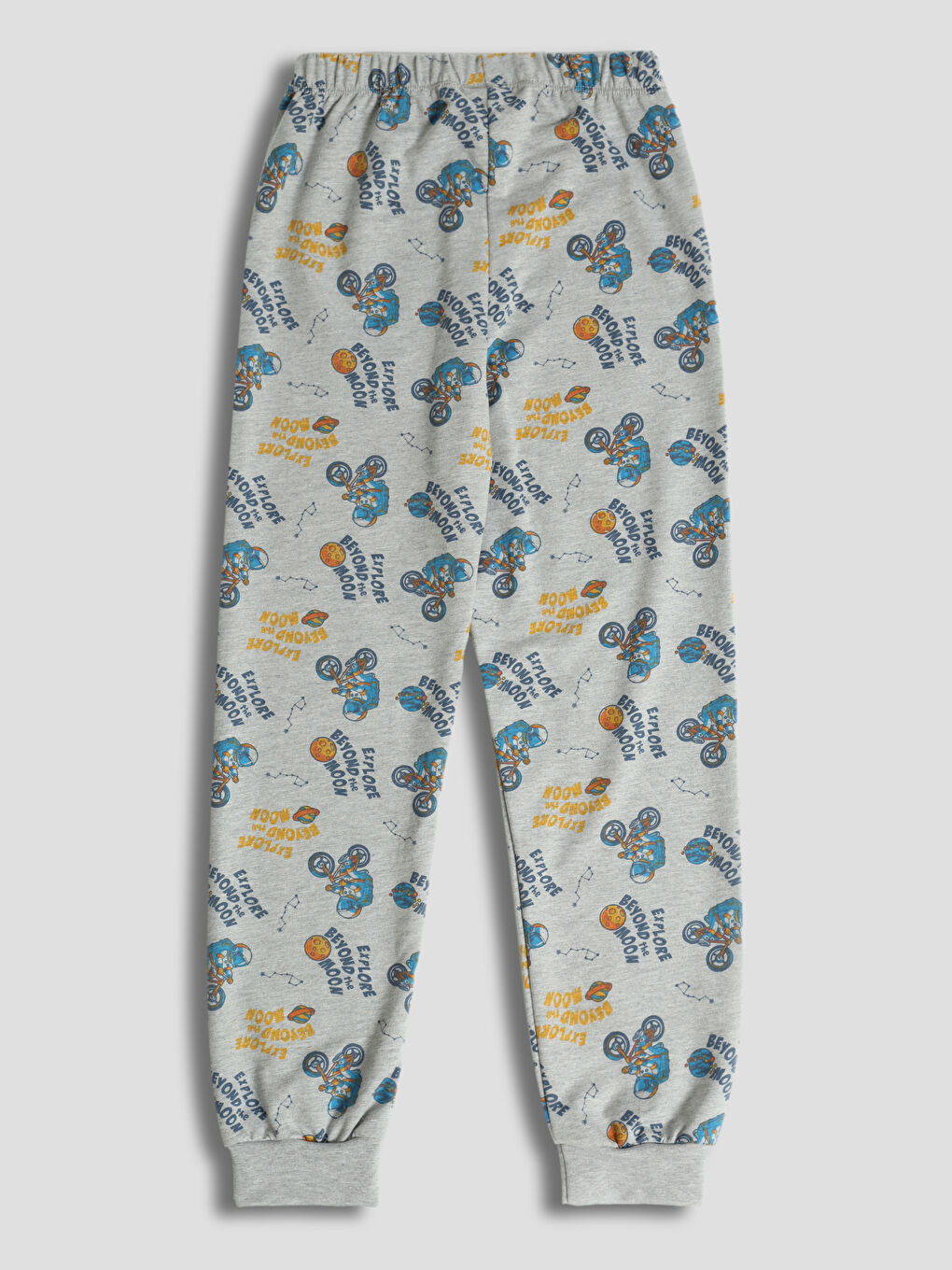 Crew Neck Printed Boys' Pyjama Set-6