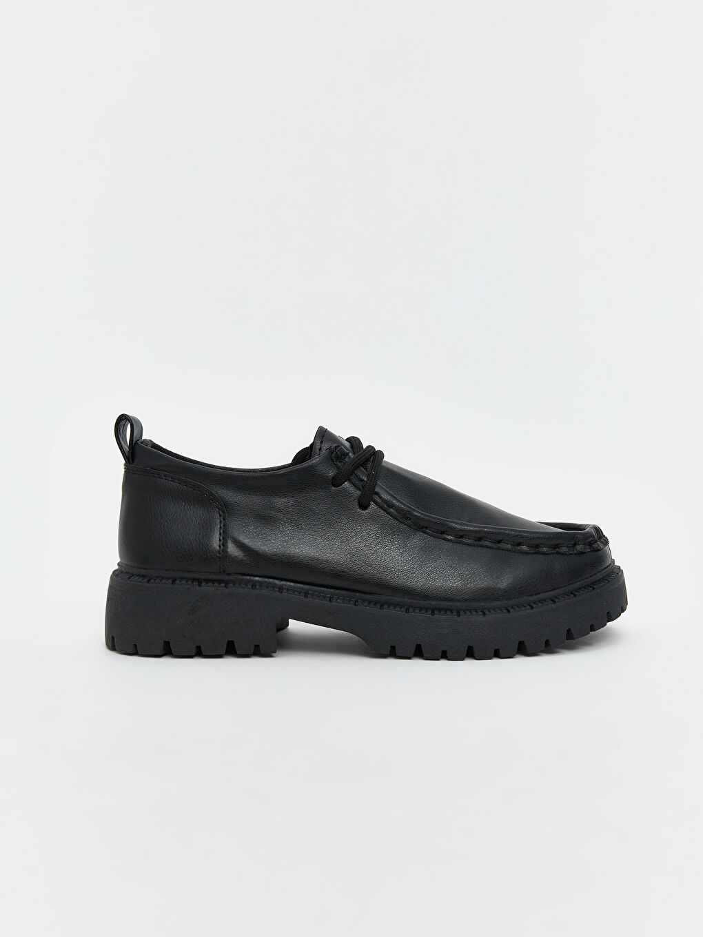 LCW STEPS Leather Look Lace-Up Boy Classic Shoes -W57476Z4-HUC