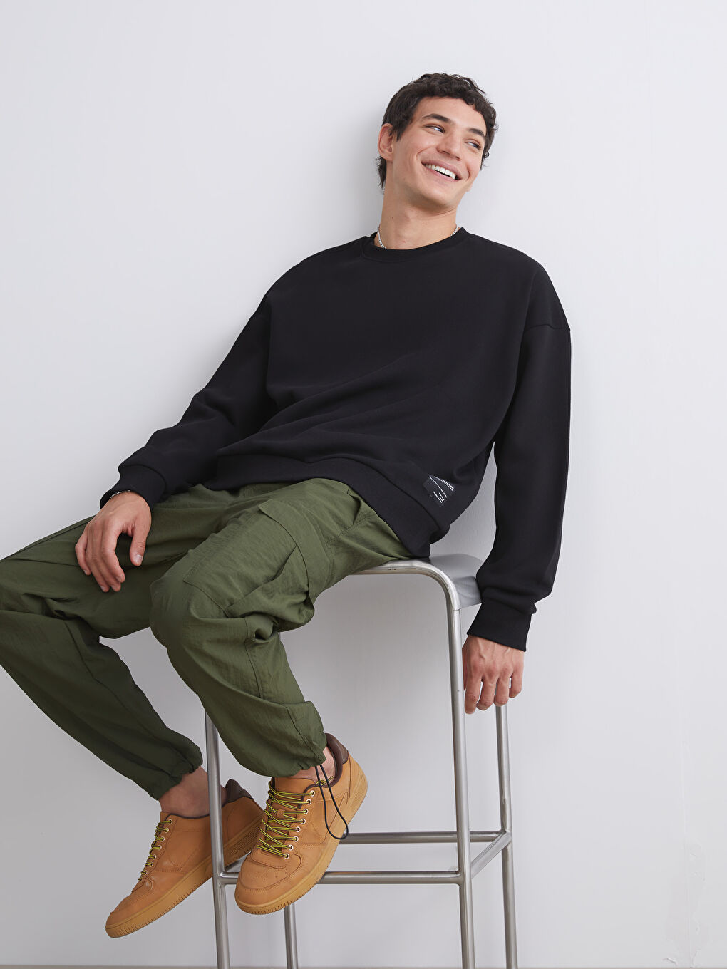 XSIDE Crew Neck Men's Sweatshirt -W57481Z8-CVL