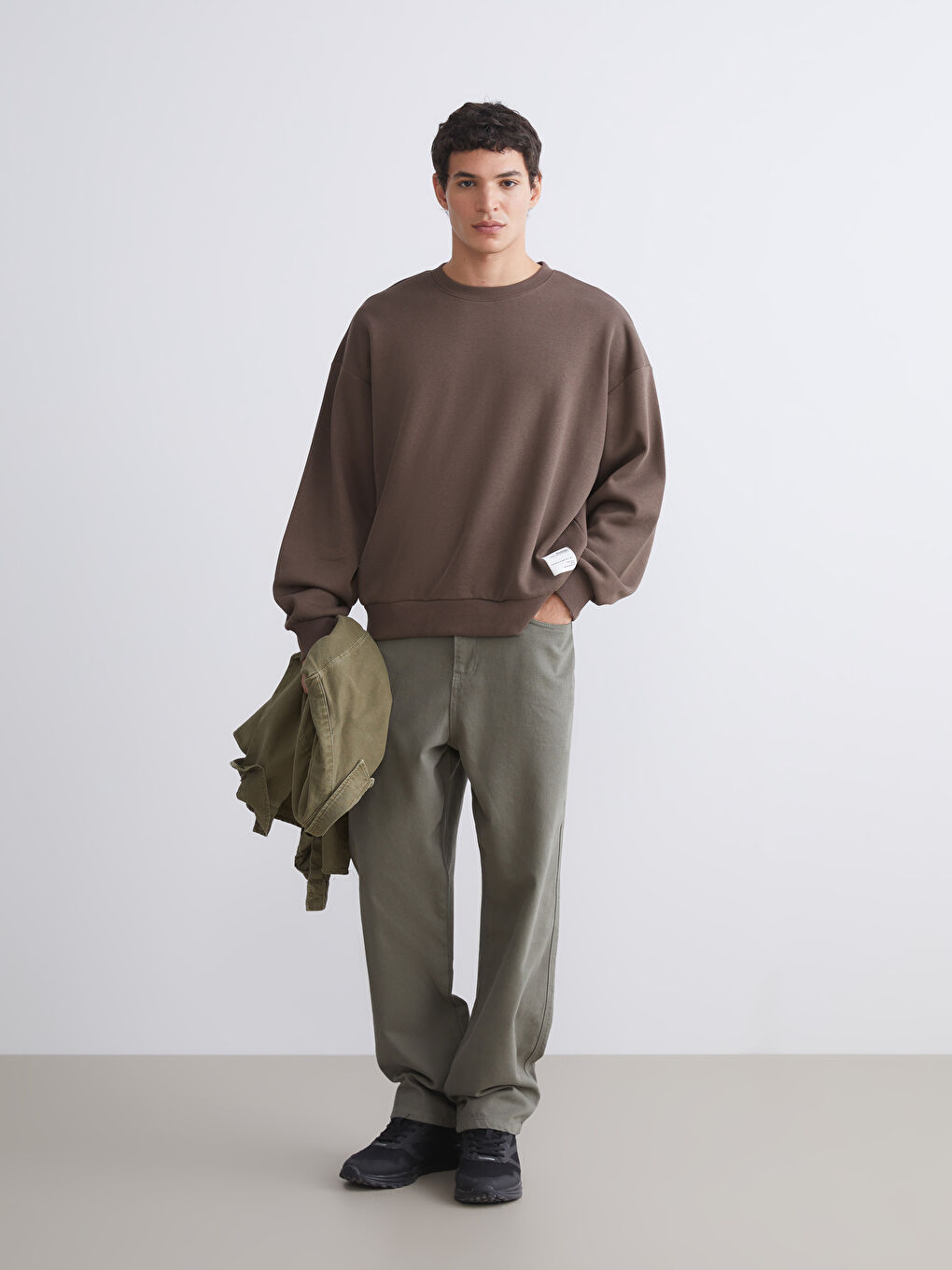XSIDE Crew Neck Men's Sweatshirt -W57481Z8-ZAH