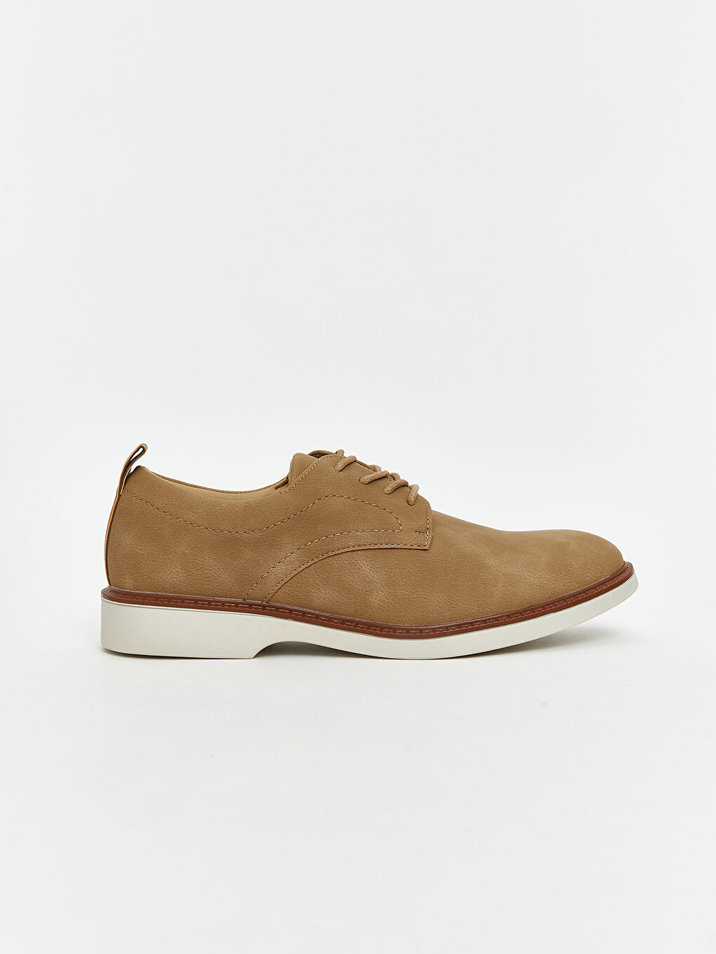 Faux Suede Lace-Up Men's Classic Shoe-1