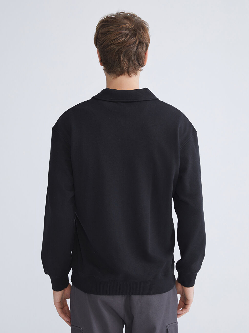 XSIDE Polo Neck Men's Sweatshirt -W57546Z8-CVL