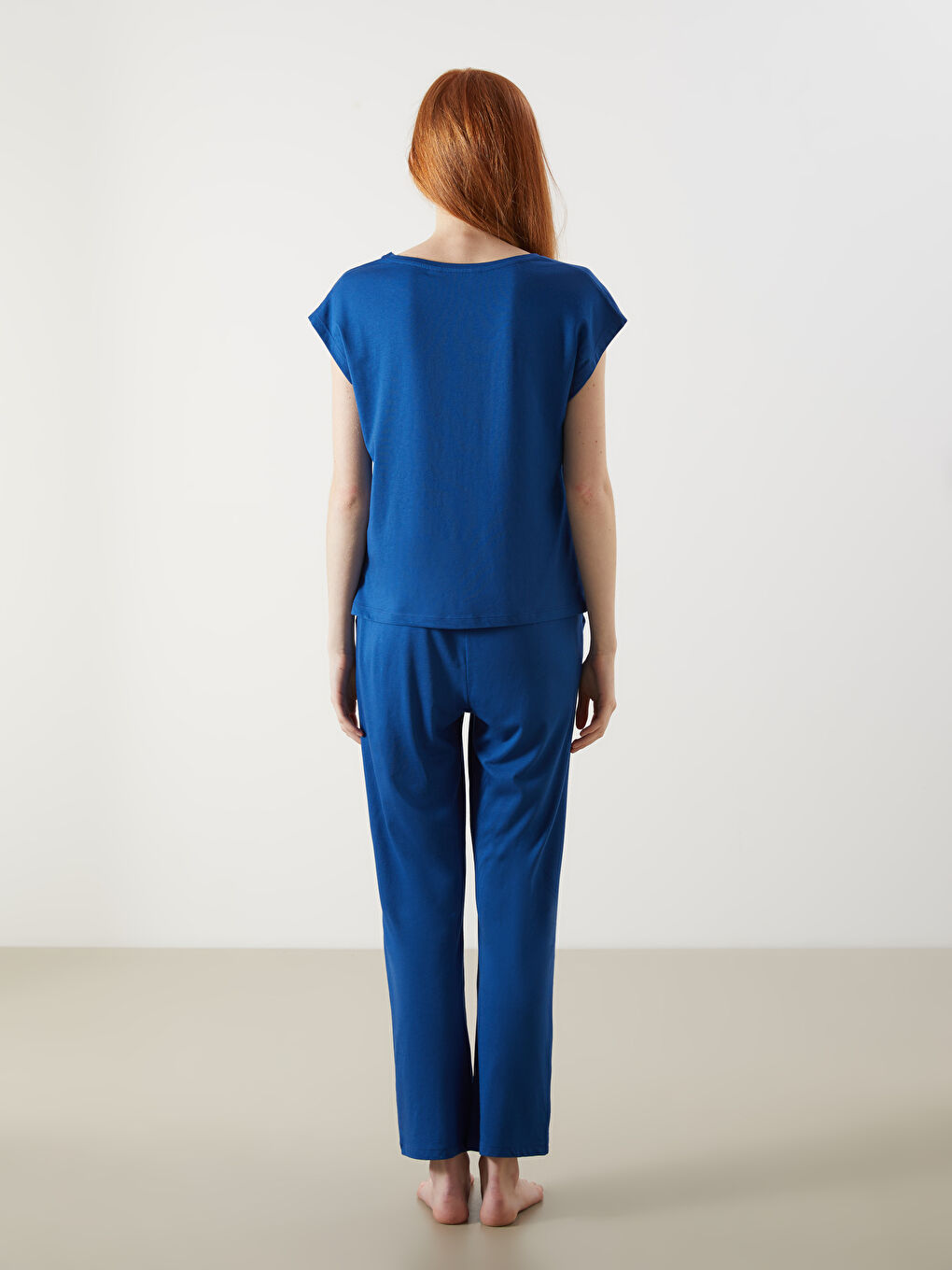 LCW DREAM Woman BLUE Pyjama Set -W57562Z8-R4B