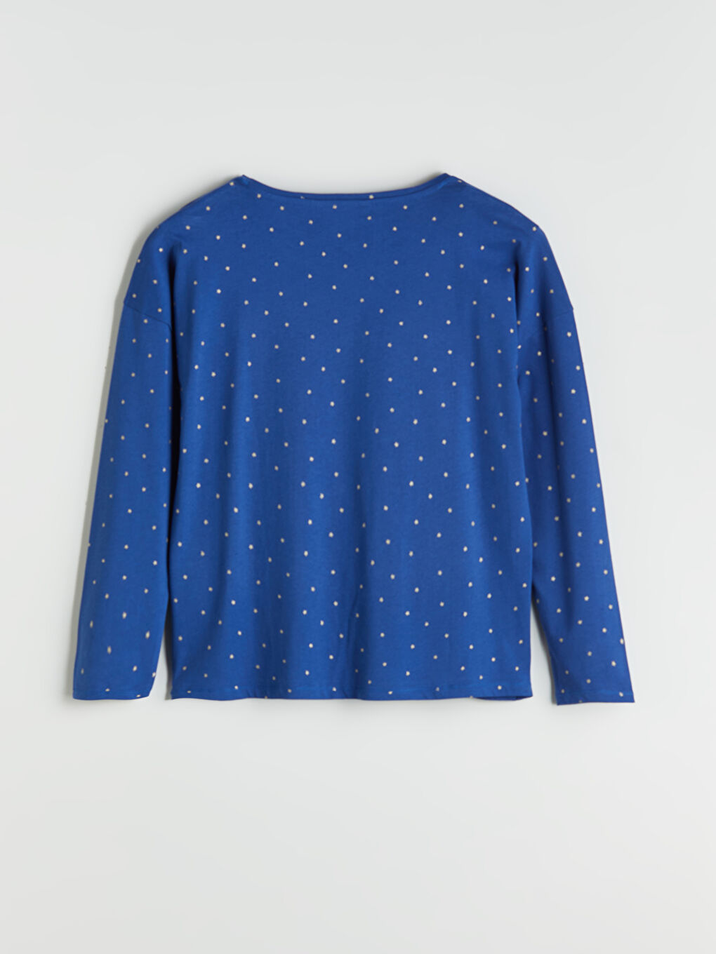 LCW DREAM Crew Neck Polka Dot Long Sleeve Women's Pyjamas Set -W57565Z8-LQN