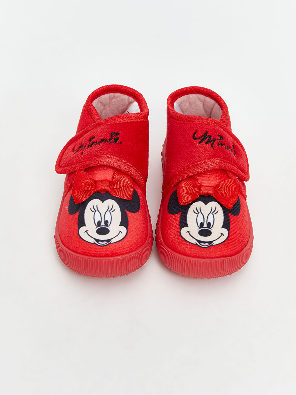 Minnie Mouse Printed Baby Girls' Slipper Boots-2