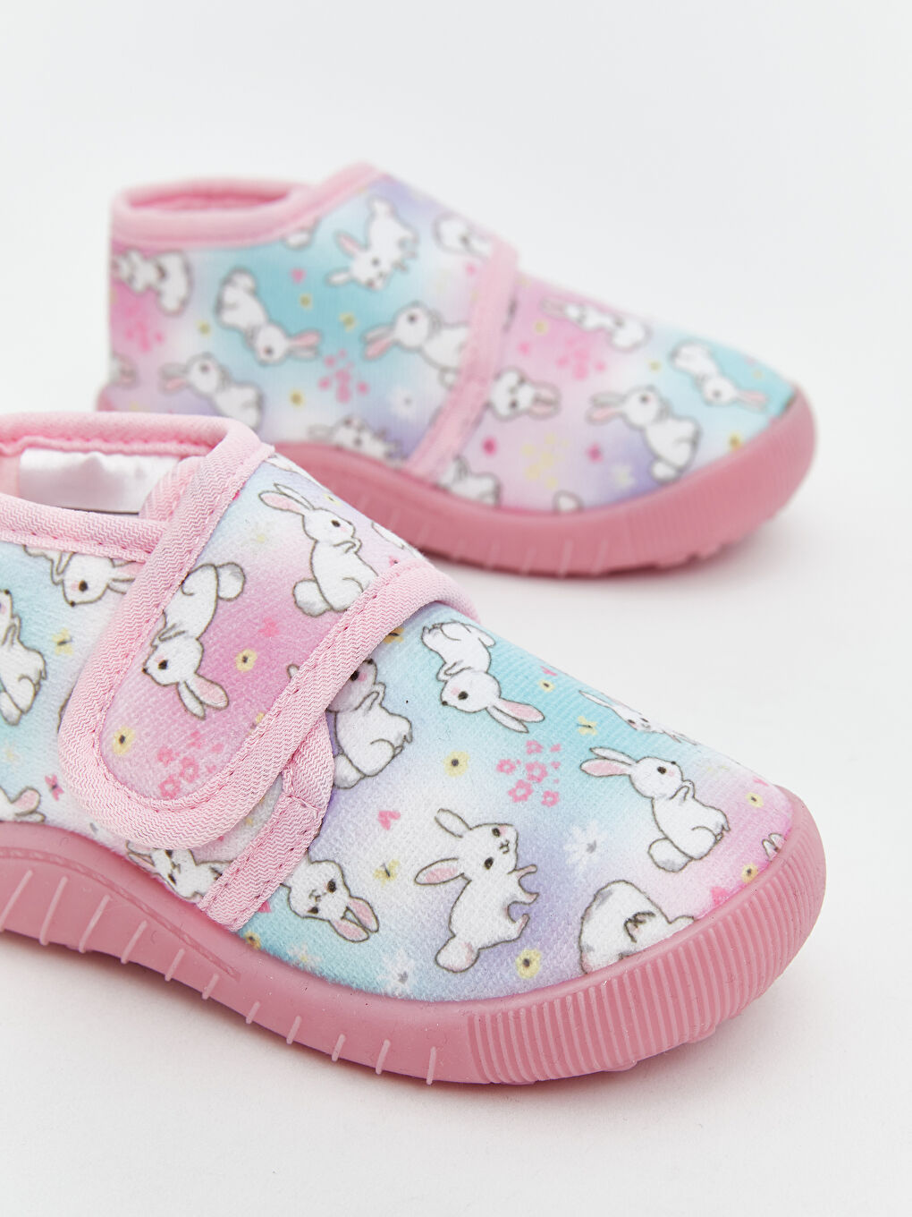 LCW STEPS Velcro Closure Baby Girl Panduf -W57633Z1-F9C
