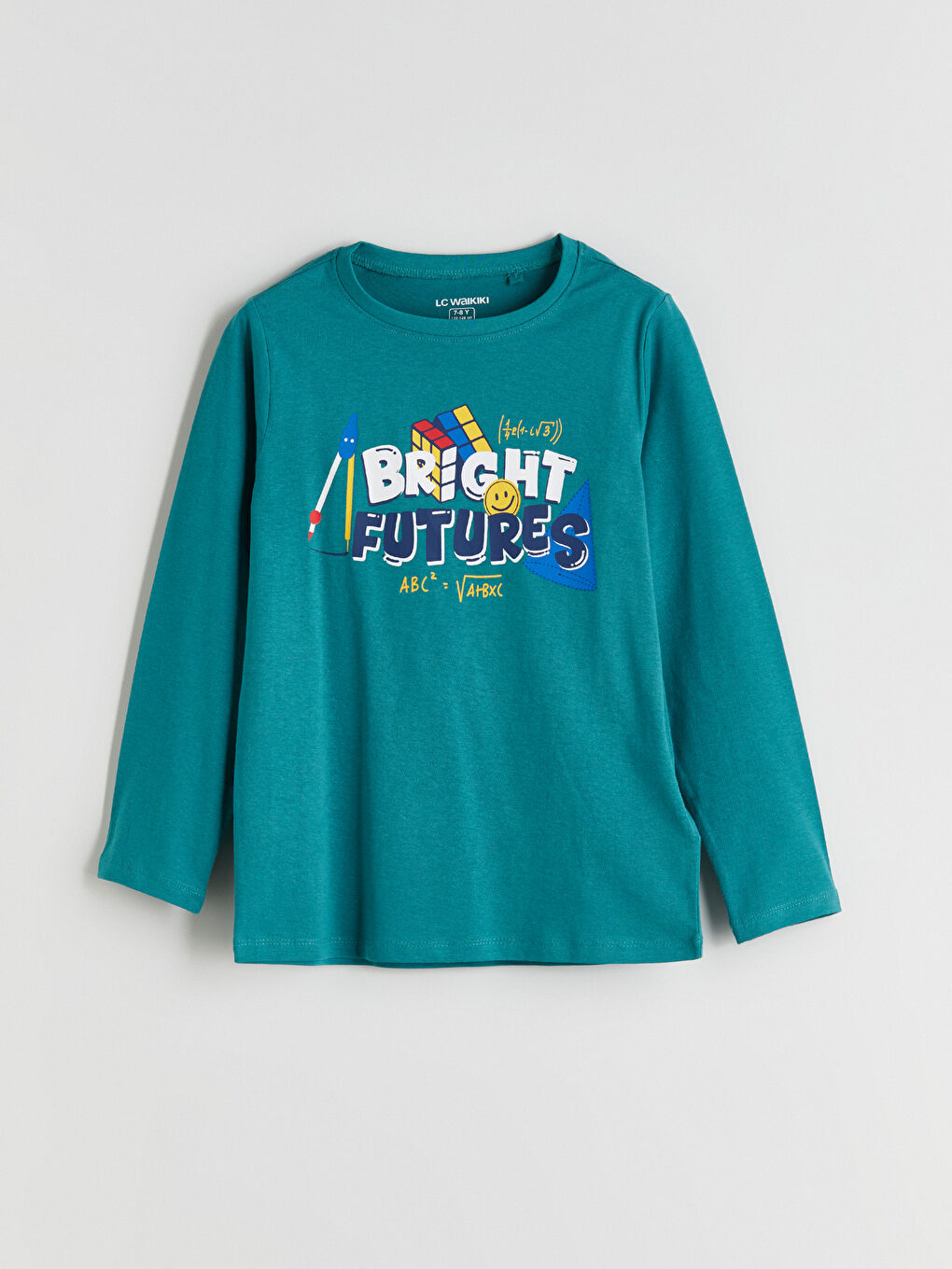 LCW Kids Crew Neck Boys' Pyjama Set -W57652Z4-H0X