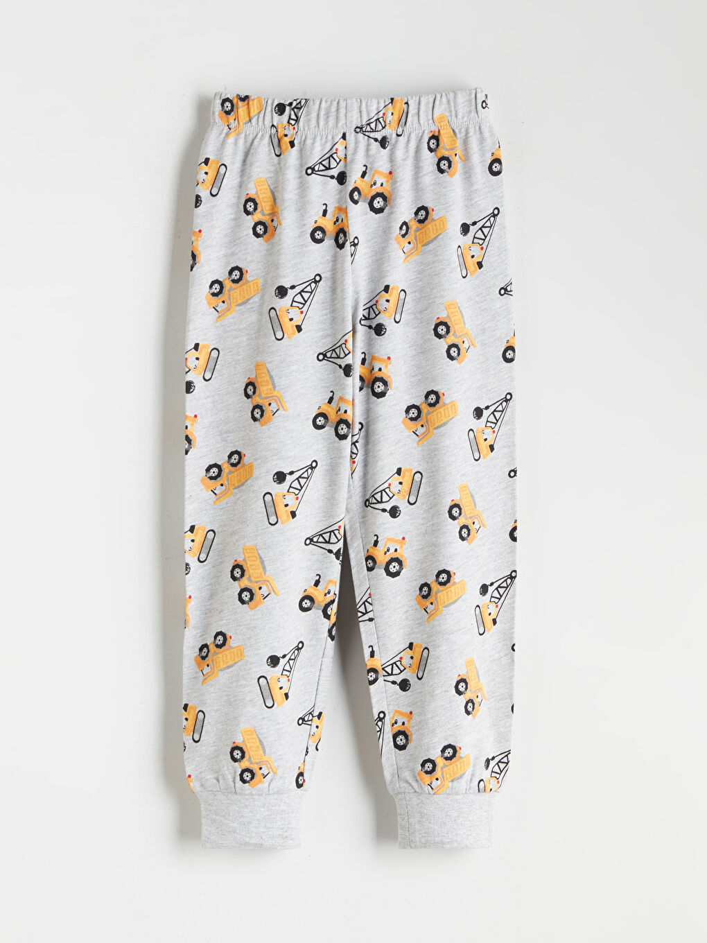Crew Neck Printed Boys' Pyjama Set-3