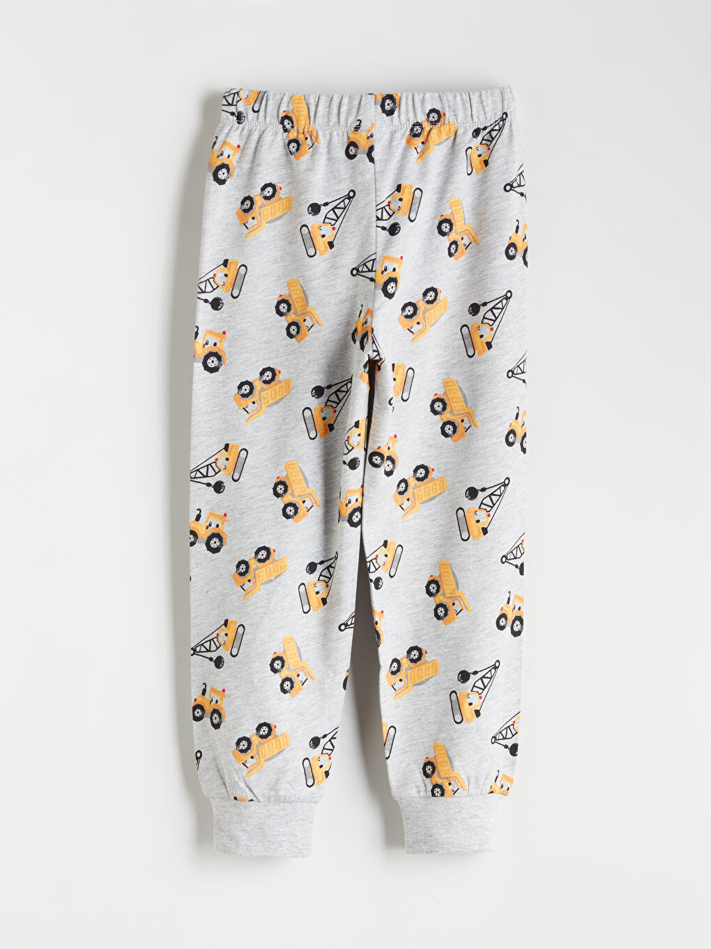 Crew Neck Printed Boys' Pyjama Set-4