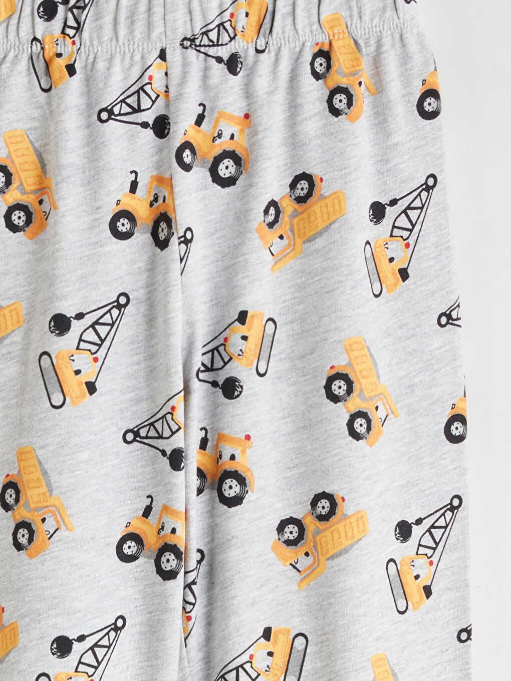 Crew Neck Printed Boys' Pyjama Set-6