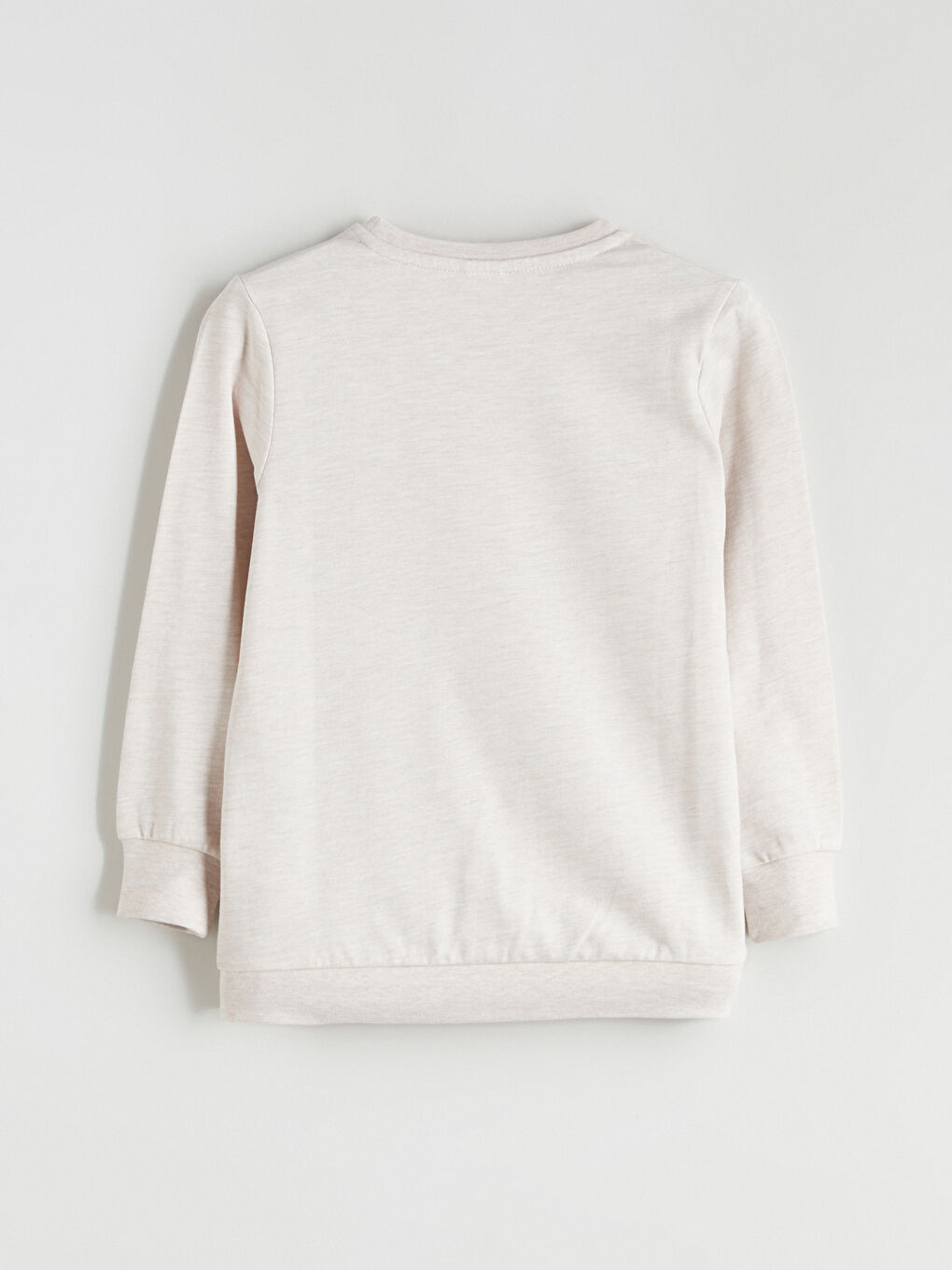 Bej Baskılı Erkek Çocuk Pijama Üst-1