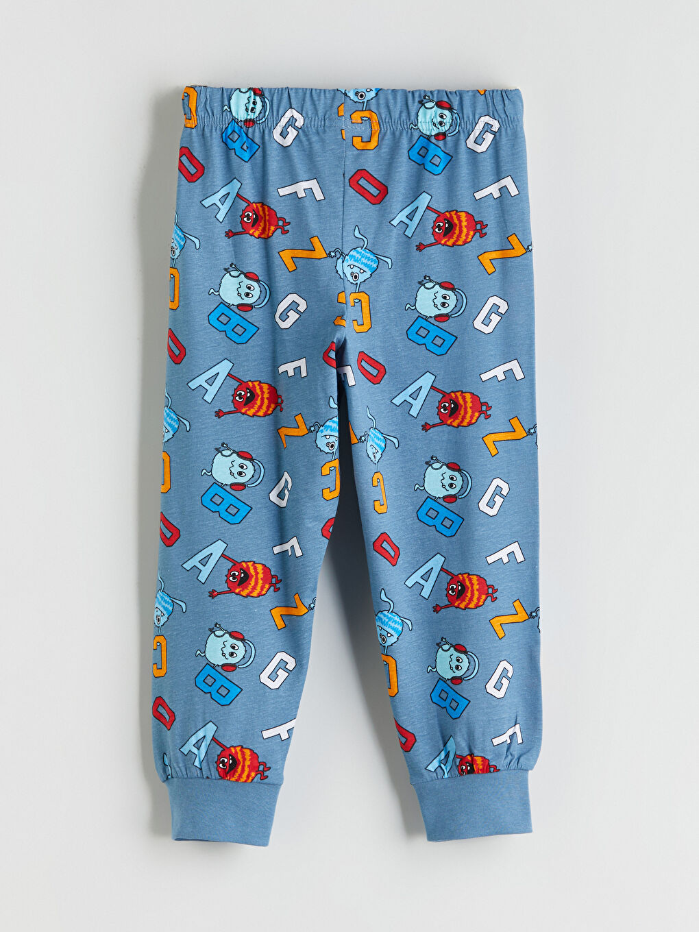 LCW Kids Crew Neck Printed Boys' Pyjama Bottoms -W57669Z1-HCG
