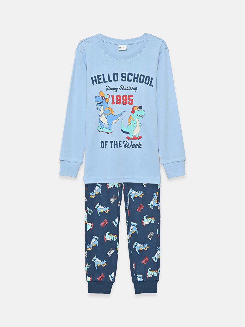 Комплект піжами з принтом для хлопчиків