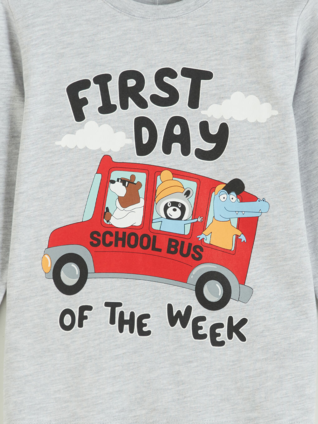 LCW Kids Printed Boys' Pyjama Set -W57676Z1-LAK