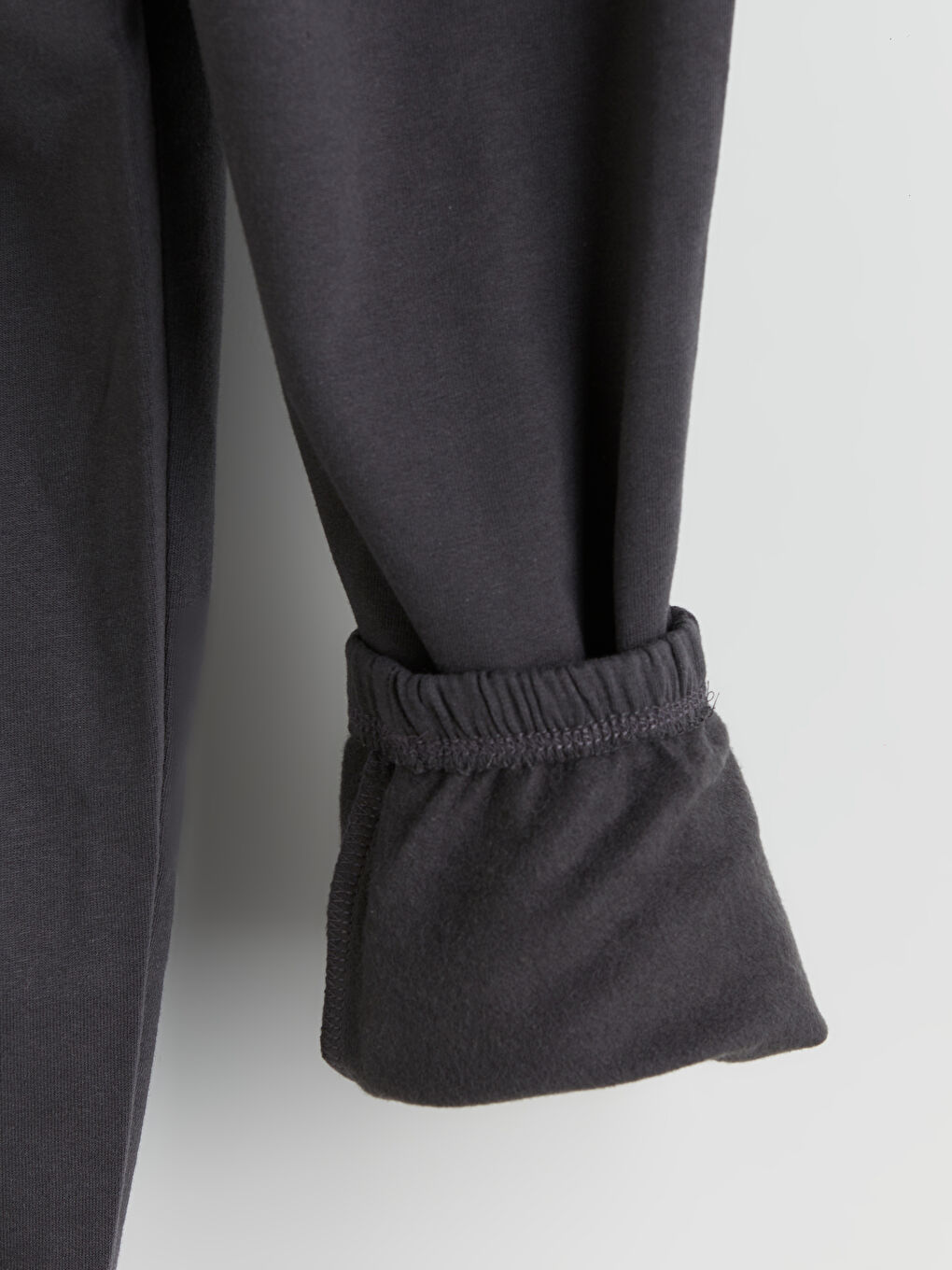 Antrasit Beli Lastikli Erkek Çocuk Jogger Eşofman Altı-3