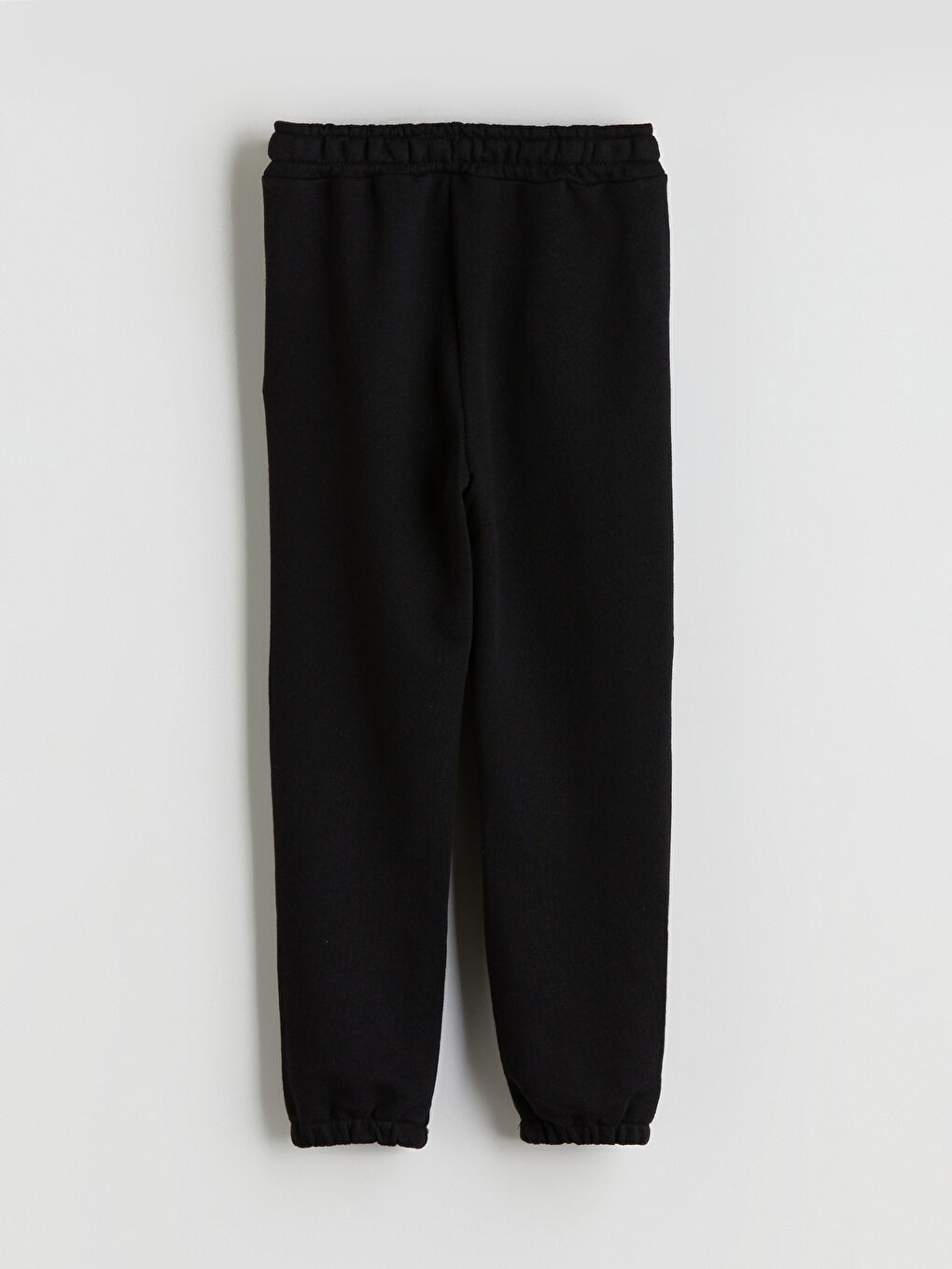 Siyah Beli Lastikli Erkek Çocuk Jogger Eşofman Altı-3