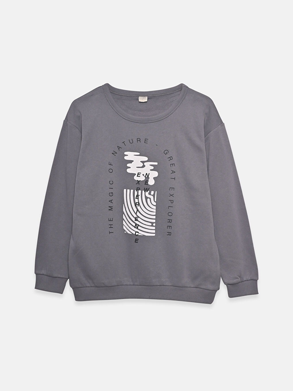 Спортивний костюм для хлопчиків з круглим вирізом горловини-1